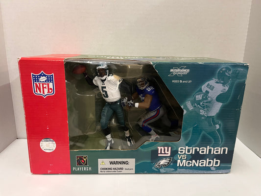 2004 Michael Strahan vs Donovan McNabb McFarlane SportsPicks NFL Deluxe Two-Pack