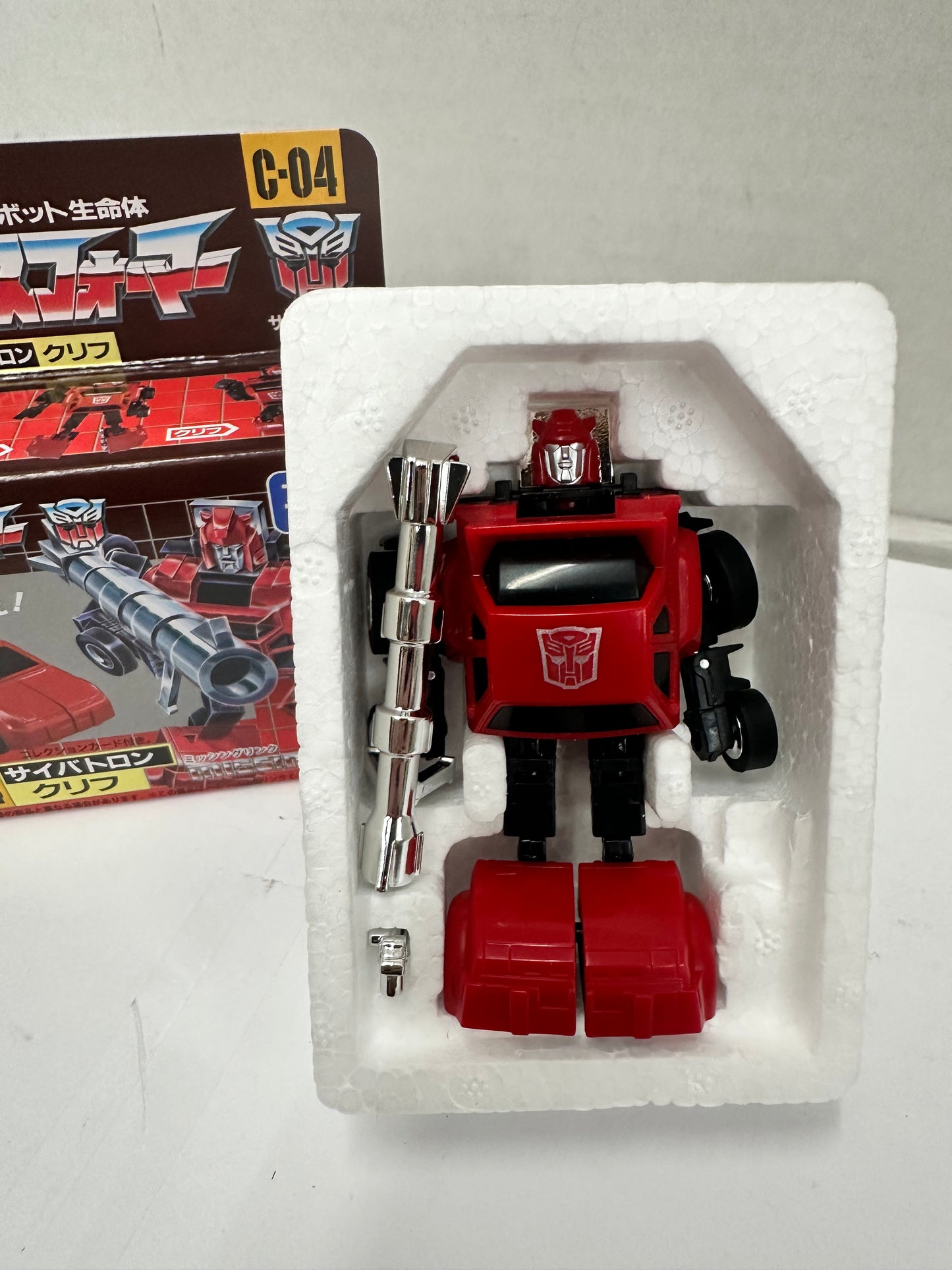Transformers Missing Link C-04 Cliffjumper Action Figure Hasbro *Open Box*