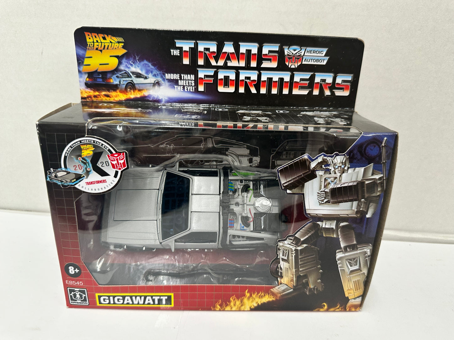 Hasbro Transformers Back to the Future Gigawatt 6 Inch Action Figure