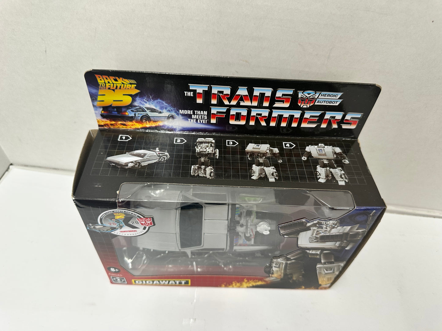 Hasbro Transformers Back to the Future Gigawatt 6 Inch Action Figure