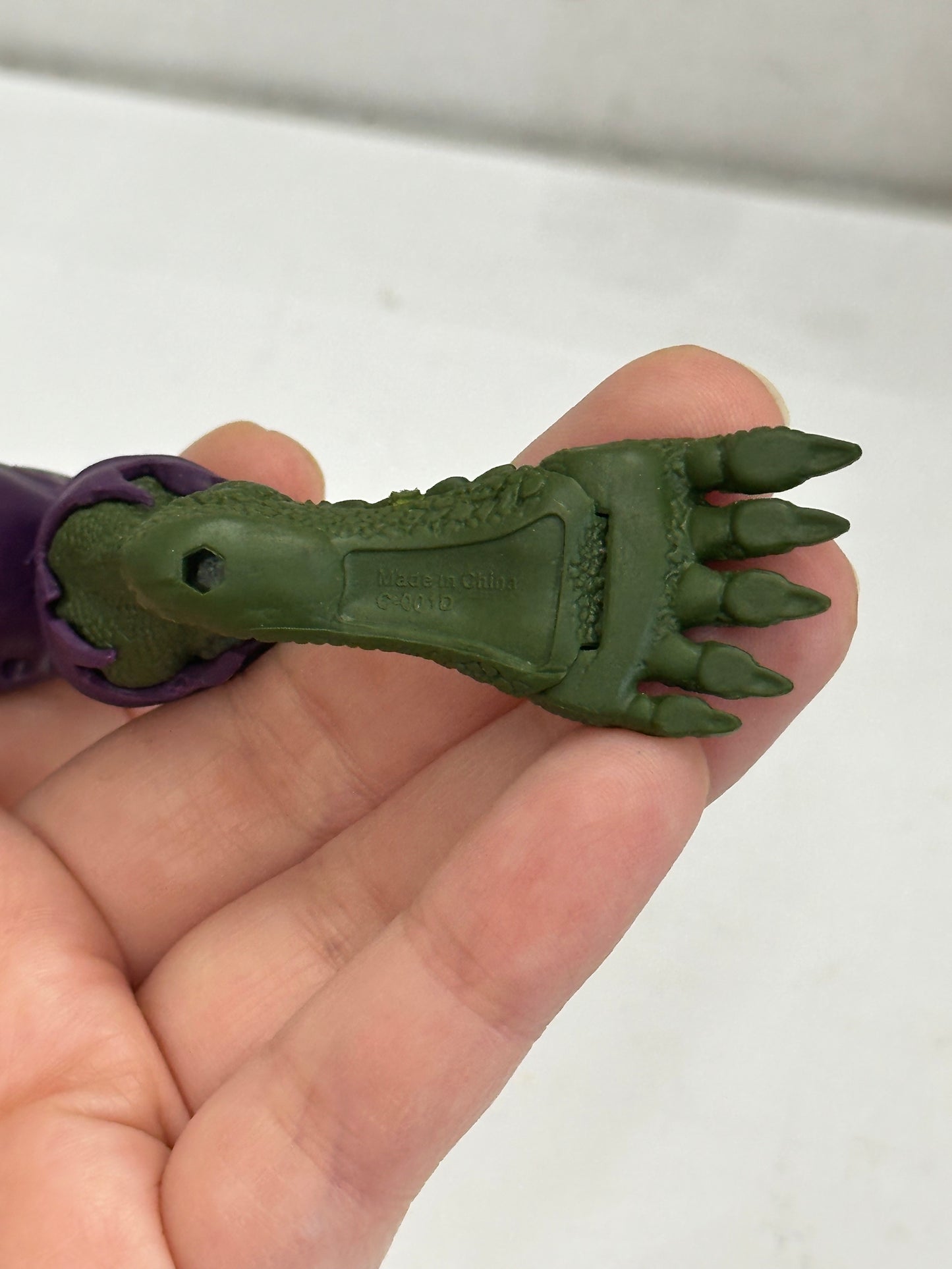 LIZARD BAF LEFT LEG PART MARVEL LEGENDS FIGURE MYSTERIO 2017 RARE SPIDER-MAN