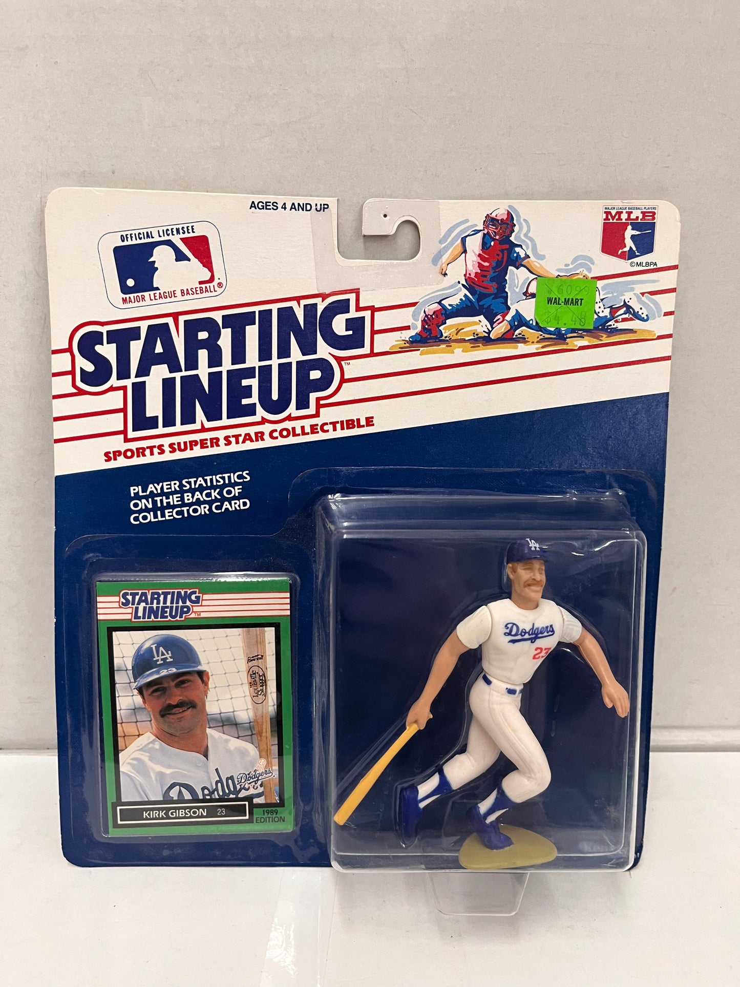 1989 Starting Lineup Baseball Kirk Gibson Los Angeles Dodgers
