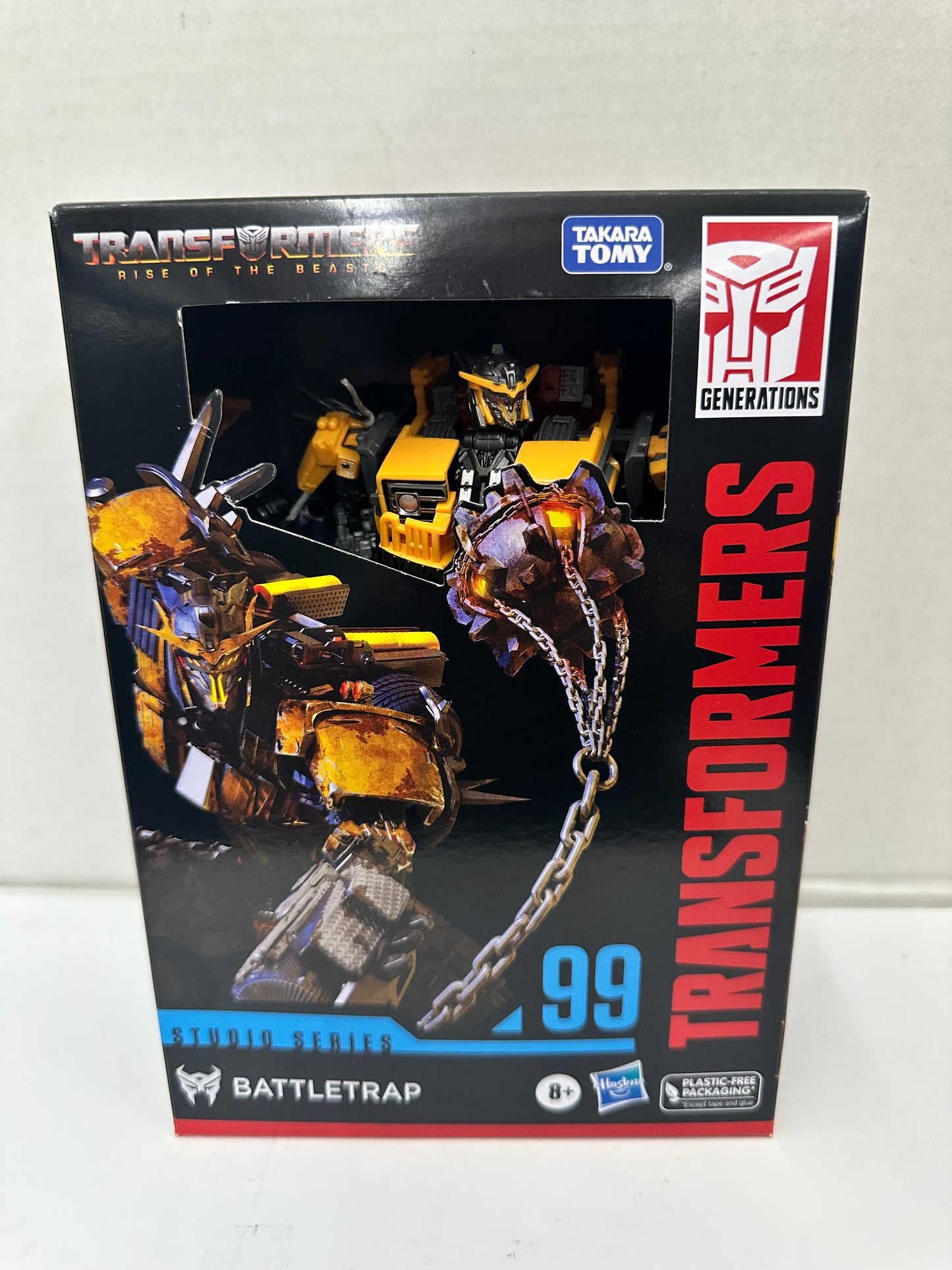 Transformers Studio Series Battletrap Rise Of The Beasts Voyager Class Figure 99