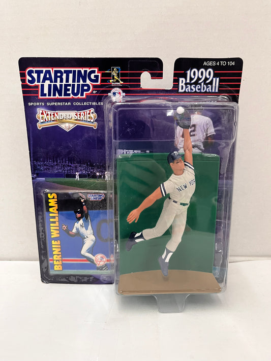 Starting Lineup 1999 Extended Series Bernie Williams New York Yankees Figure