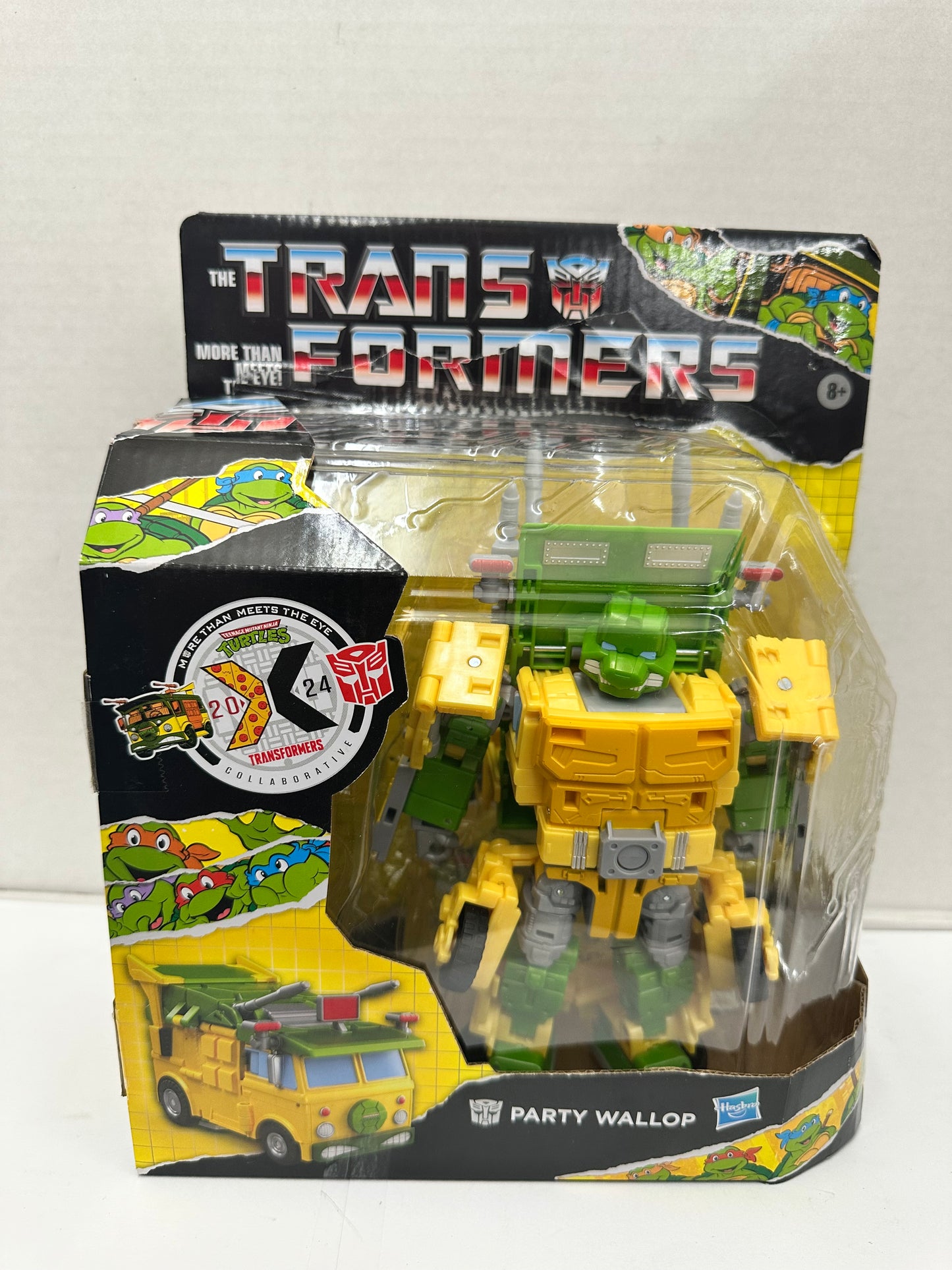 Transformers x Teenage Mutant Ninja Turtles Collaborative Party Wallop Complete