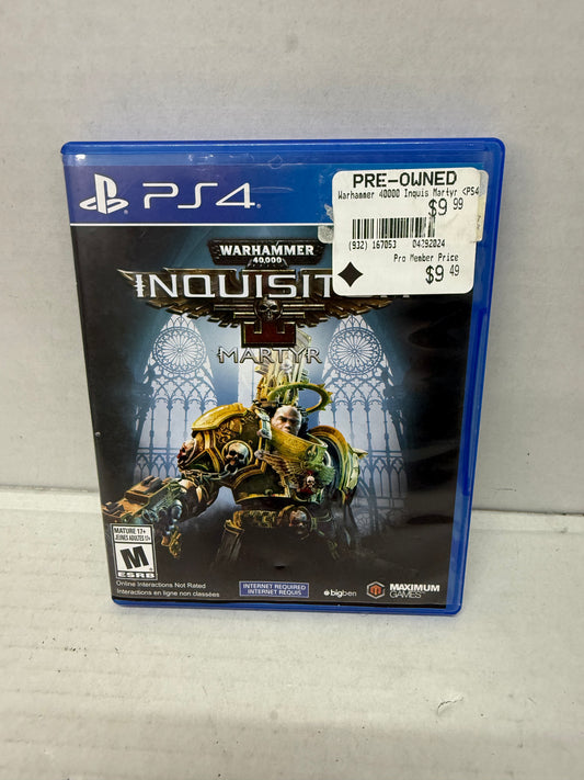 Warhammer 40K: Inquisitor - Martyr - Sony PlayStation 4