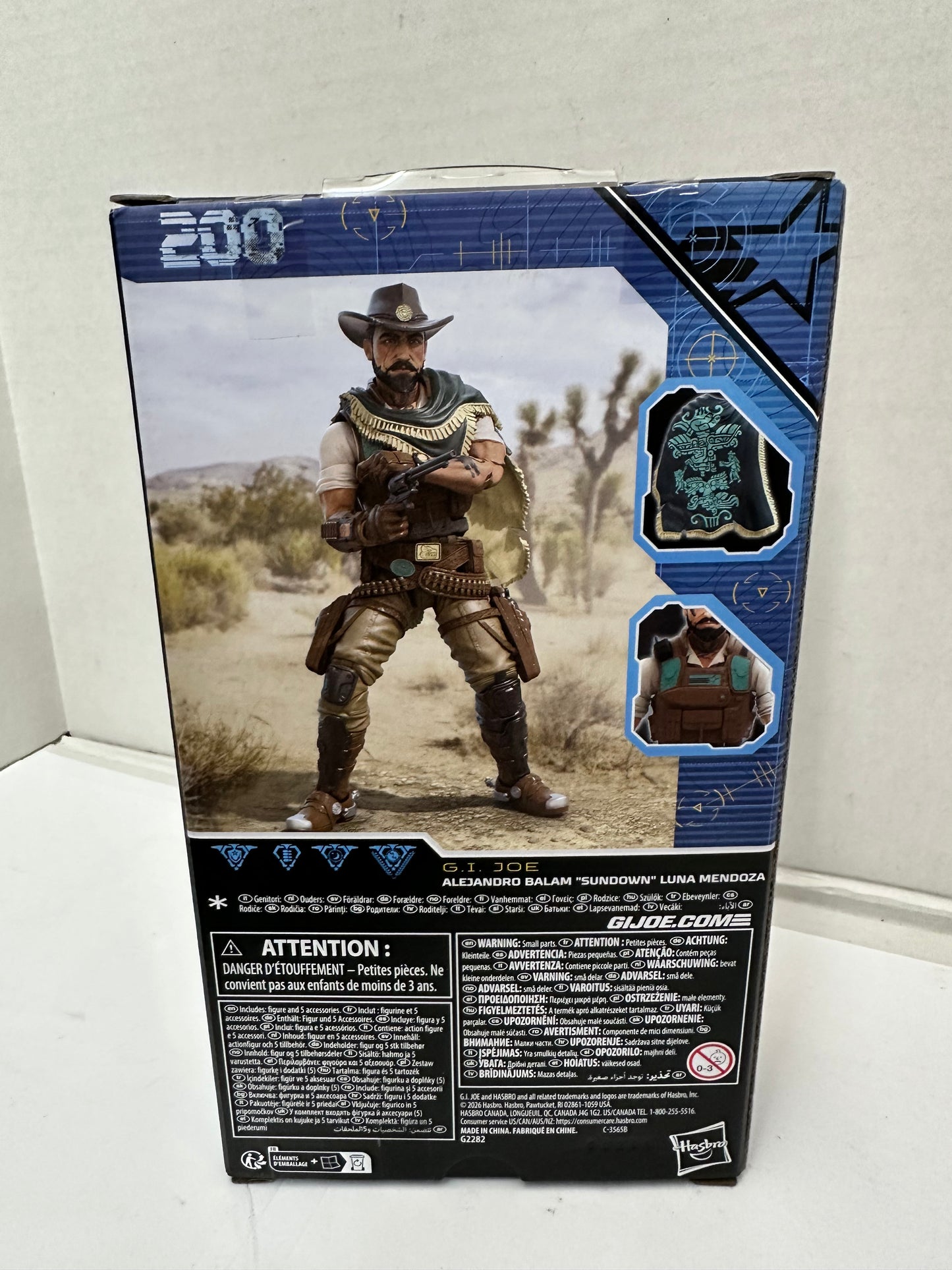 GI Joe Classified Series #200 Alejandro Balam Sundown Luna Mendoza Hasbro Figure