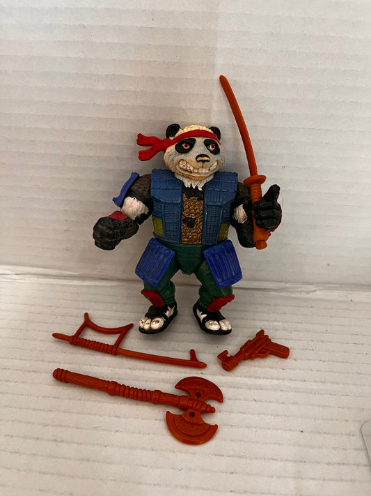 1990 Panda Khan Complete Vintage TMNT Figure - #1