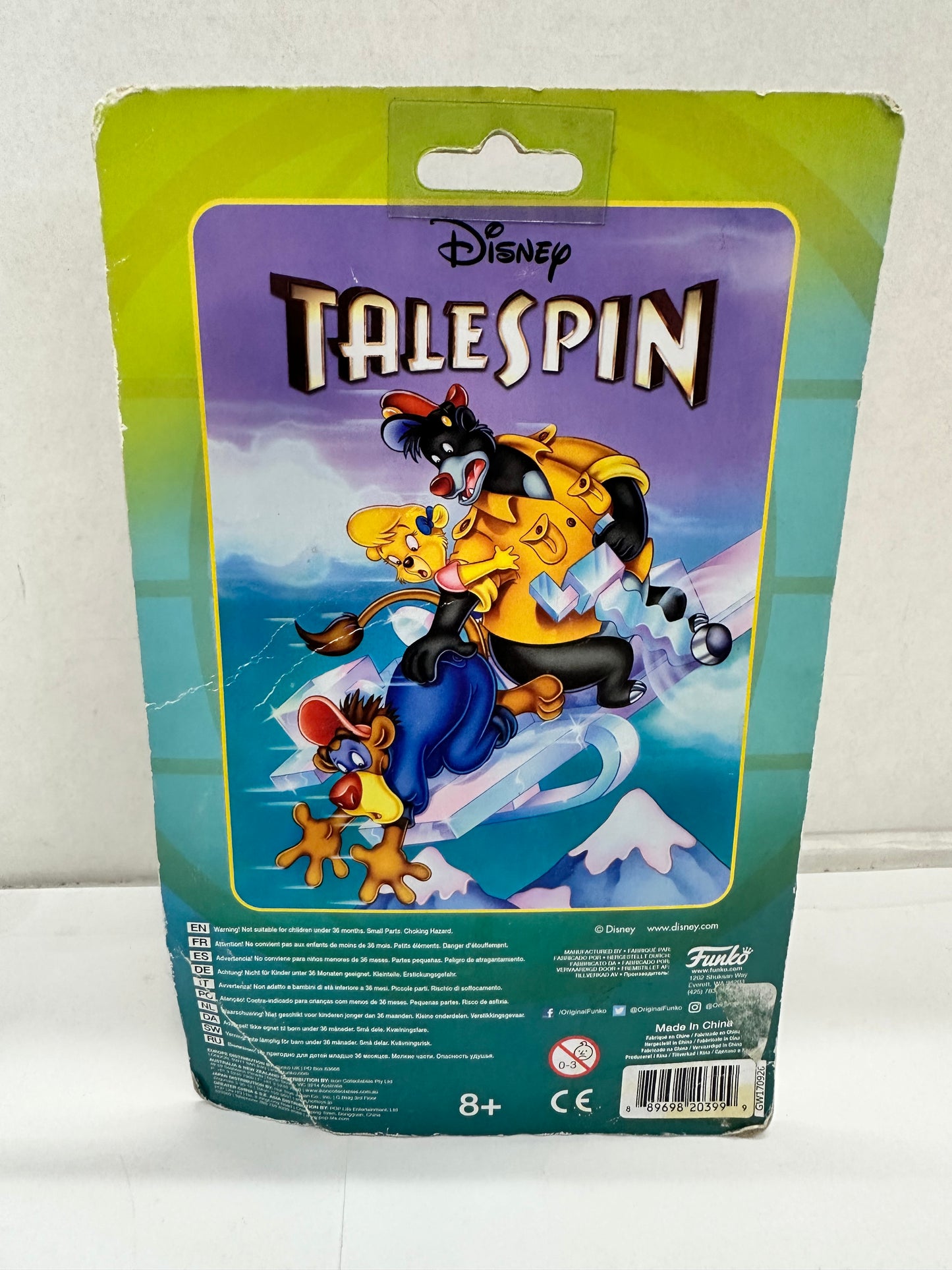 Funko Disney Afternoon: TALESPIN - BALOO Collectible Action Figure