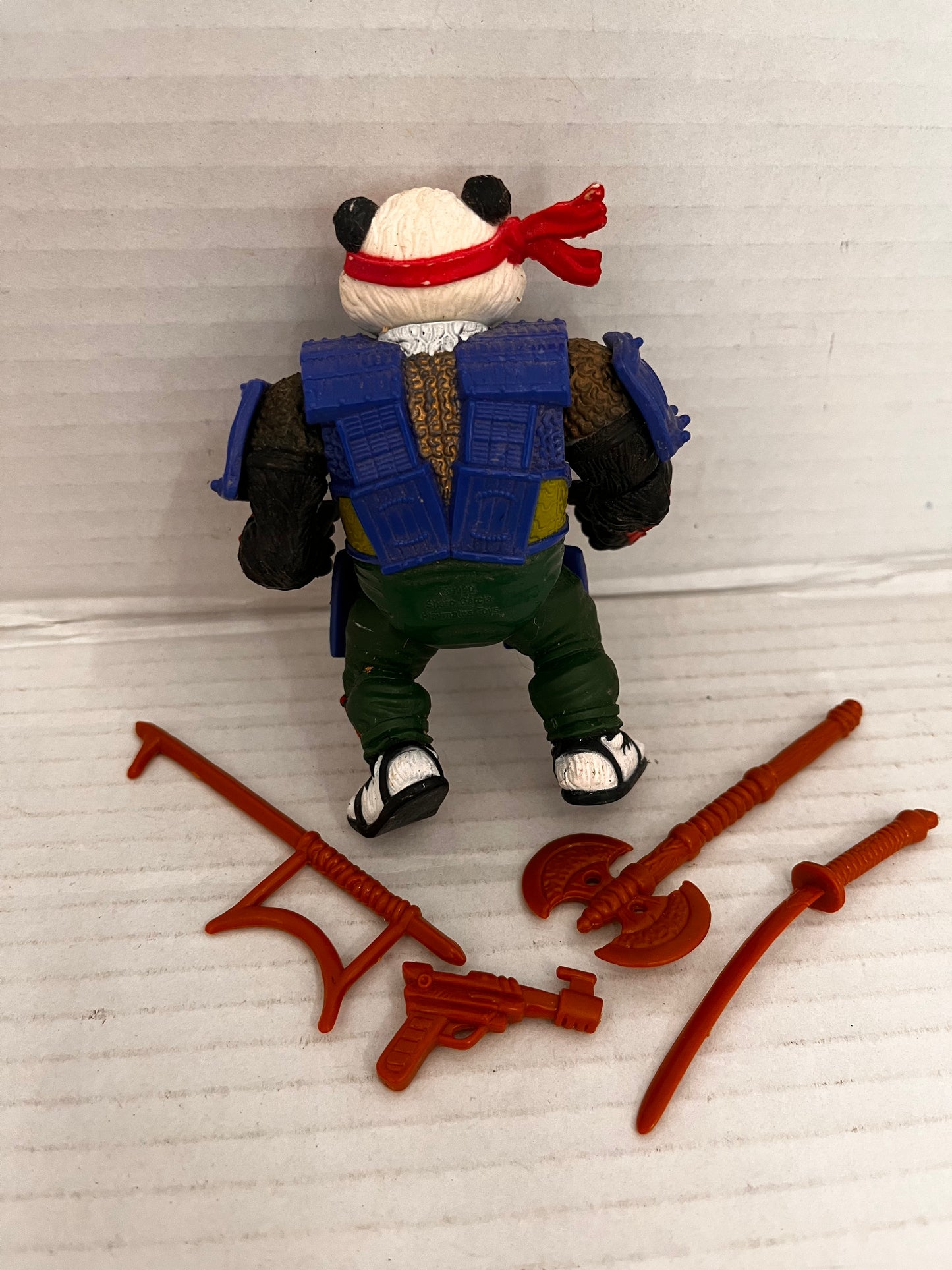 1990 Panda Khan Complete Vintage TMNT Figure - #2