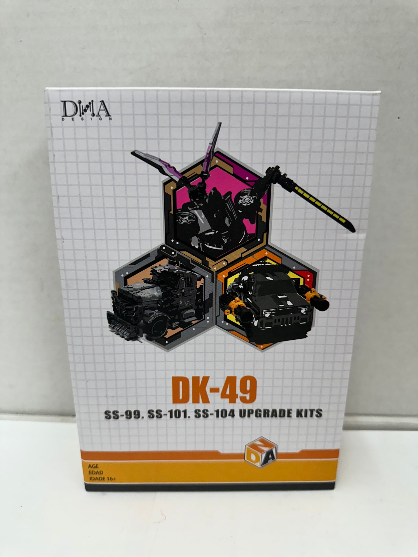 DNA Design Upgrade Kit DK-49 SS-99. SS-101. SS-104. Missing Parts