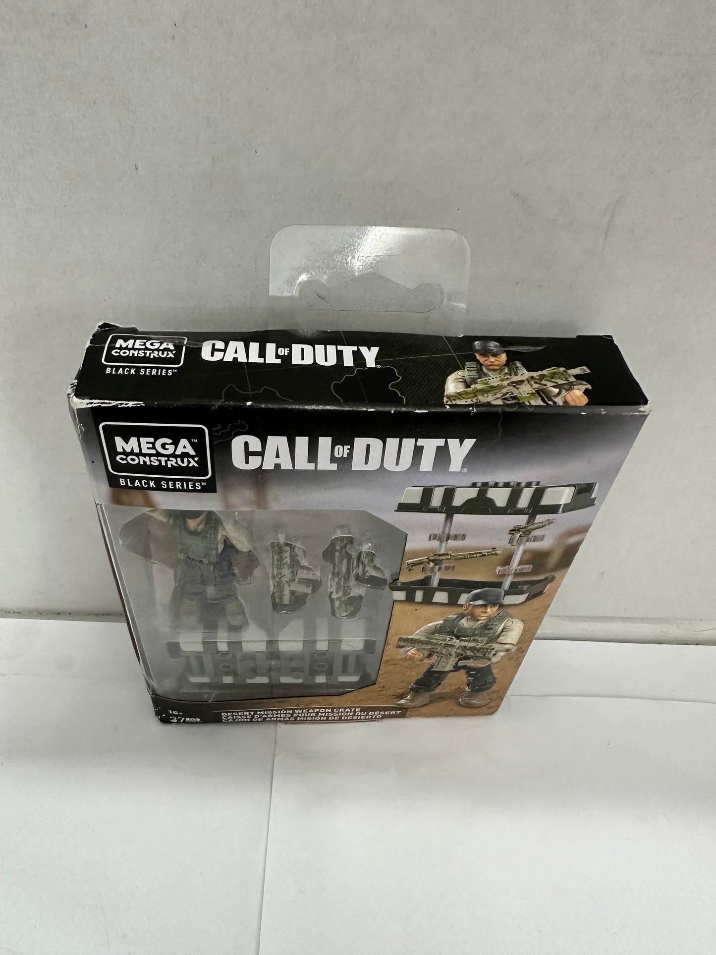 Call Of Duty Desert Mission Weapon Crate GKW20 Mega Construx Figure