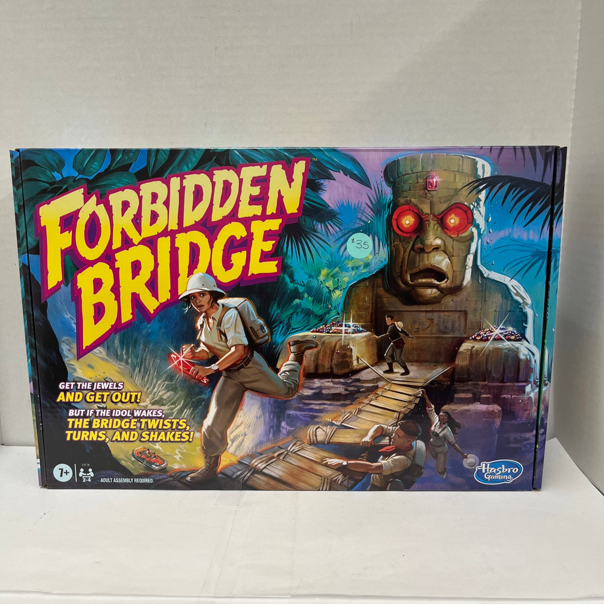 Hasbro FORBIDDEN BRIDGE Adventure Board Game