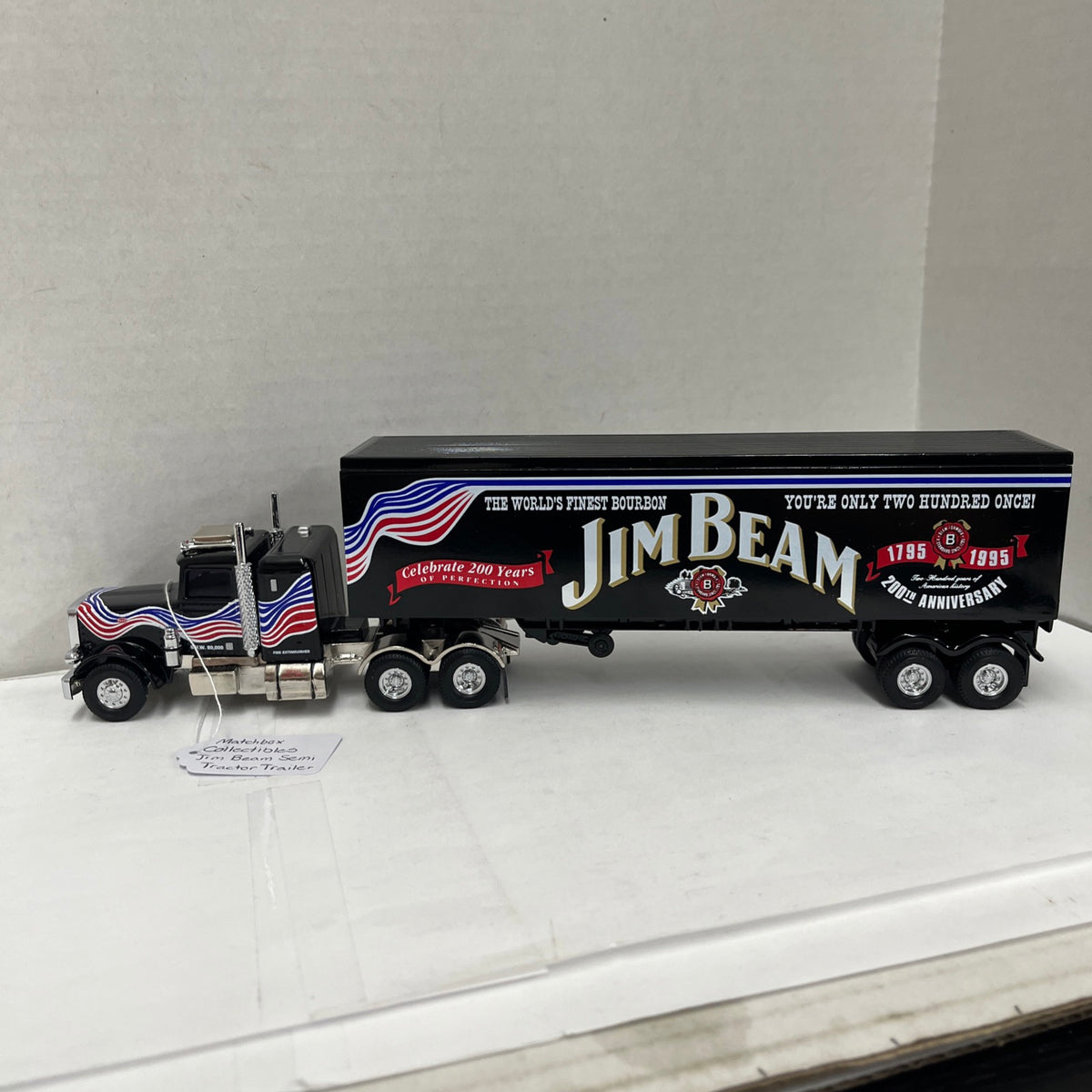 Matchbox Collectibles Jim Beam Semi Tractor Trailer 18 Wheeler 200 Anniversary