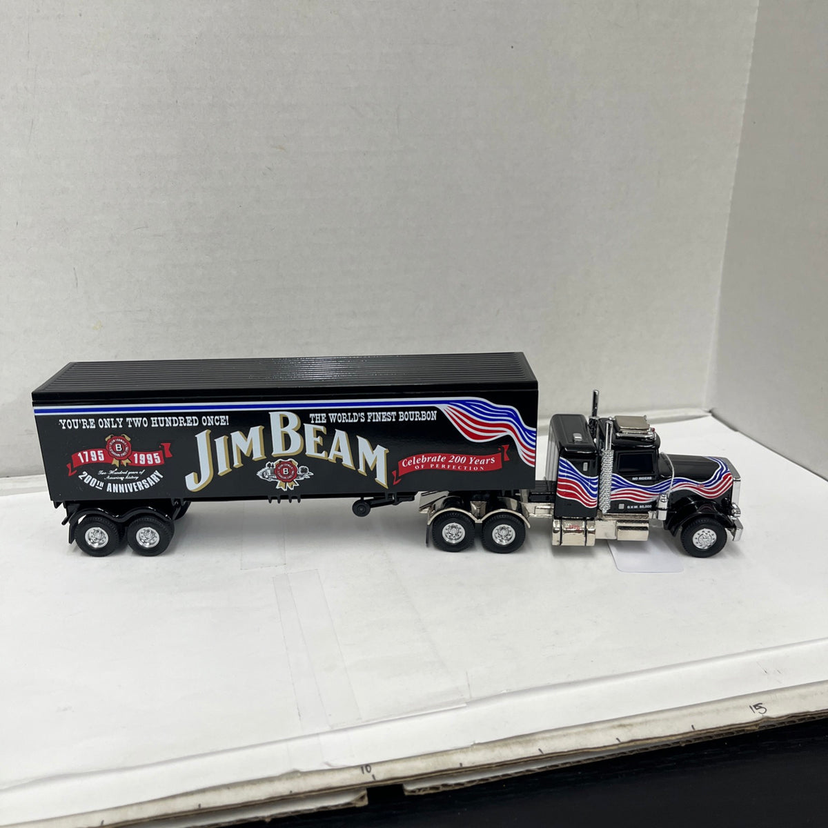 Matchbox Collectibles Jim Beam Semi Tractor Trailer 18 Wheeler 200 Anniversary