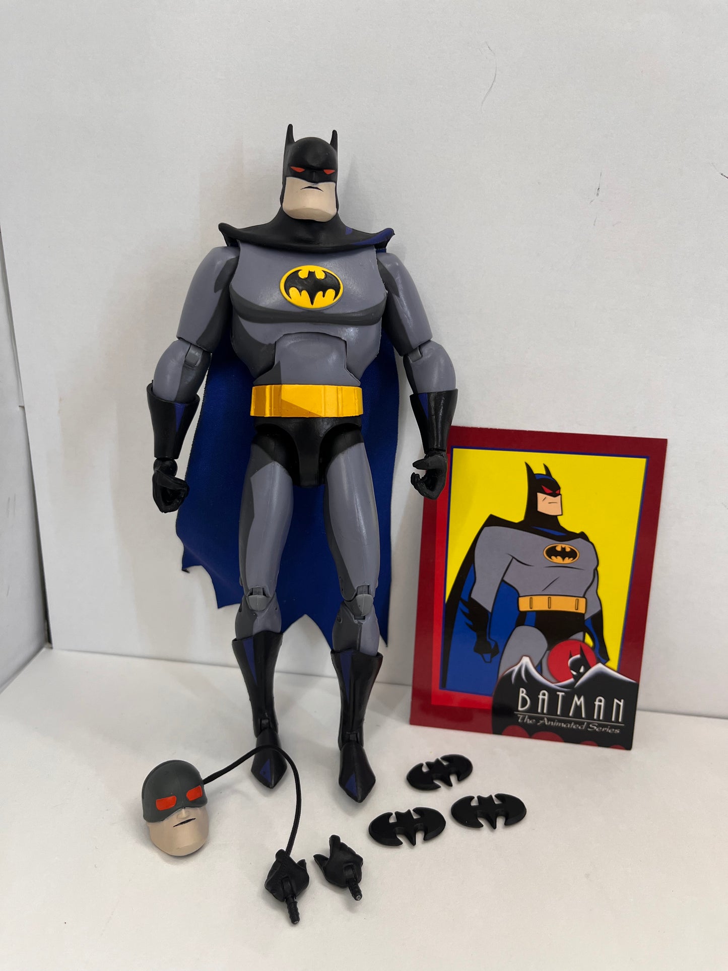 DC Multiverse McFarlane 7” Batman Action Figure Animated Series Lock Up Baf