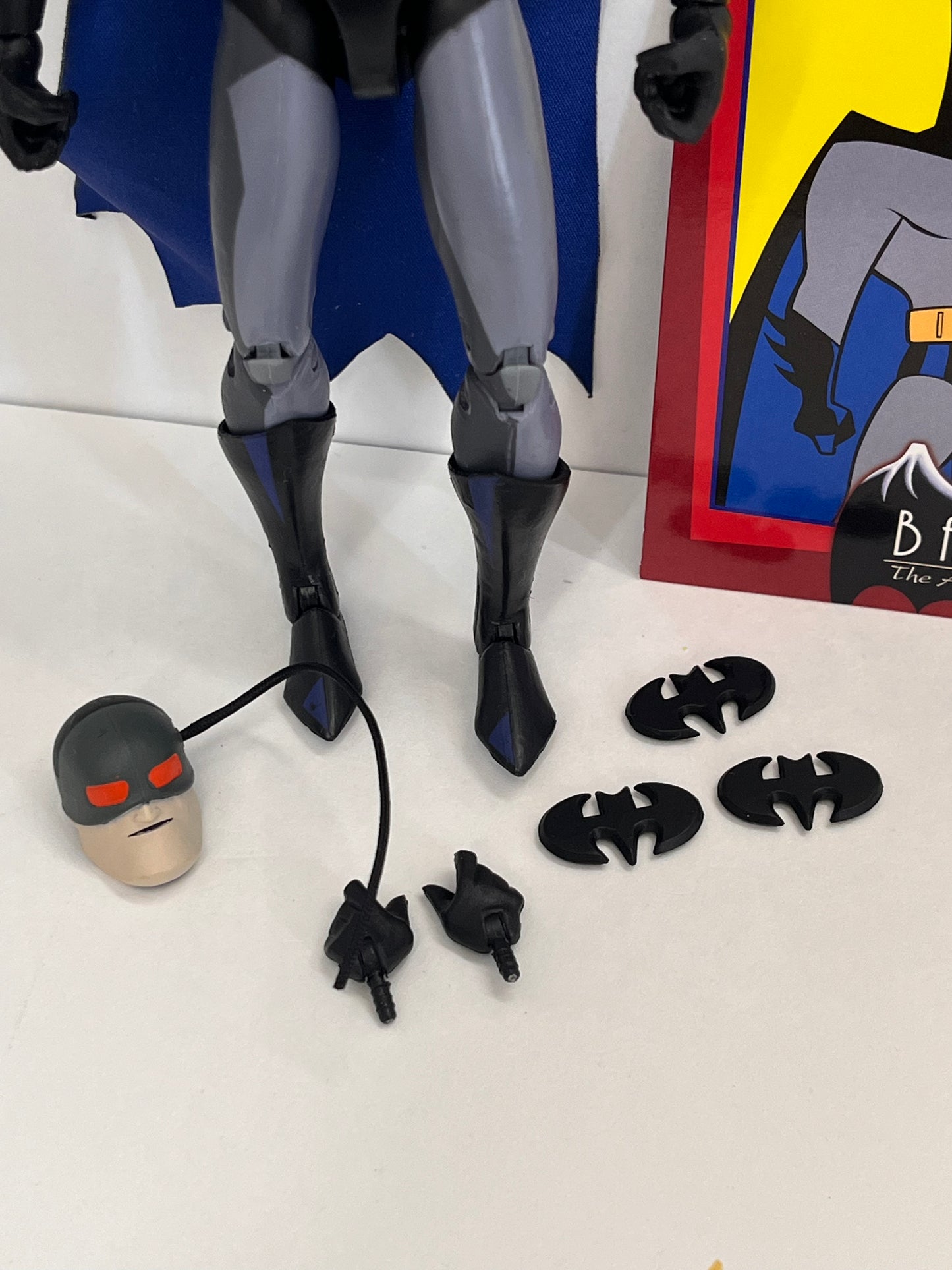 DC Multiverse McFarlane 7” Batman Action Figure Animated Series Lock Up Baf