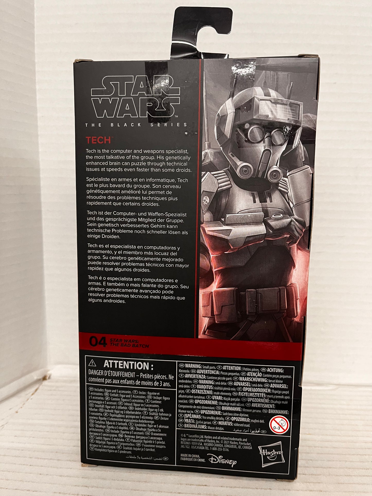 Star Wars The Black Series Bad Batch TECH 6" Figure