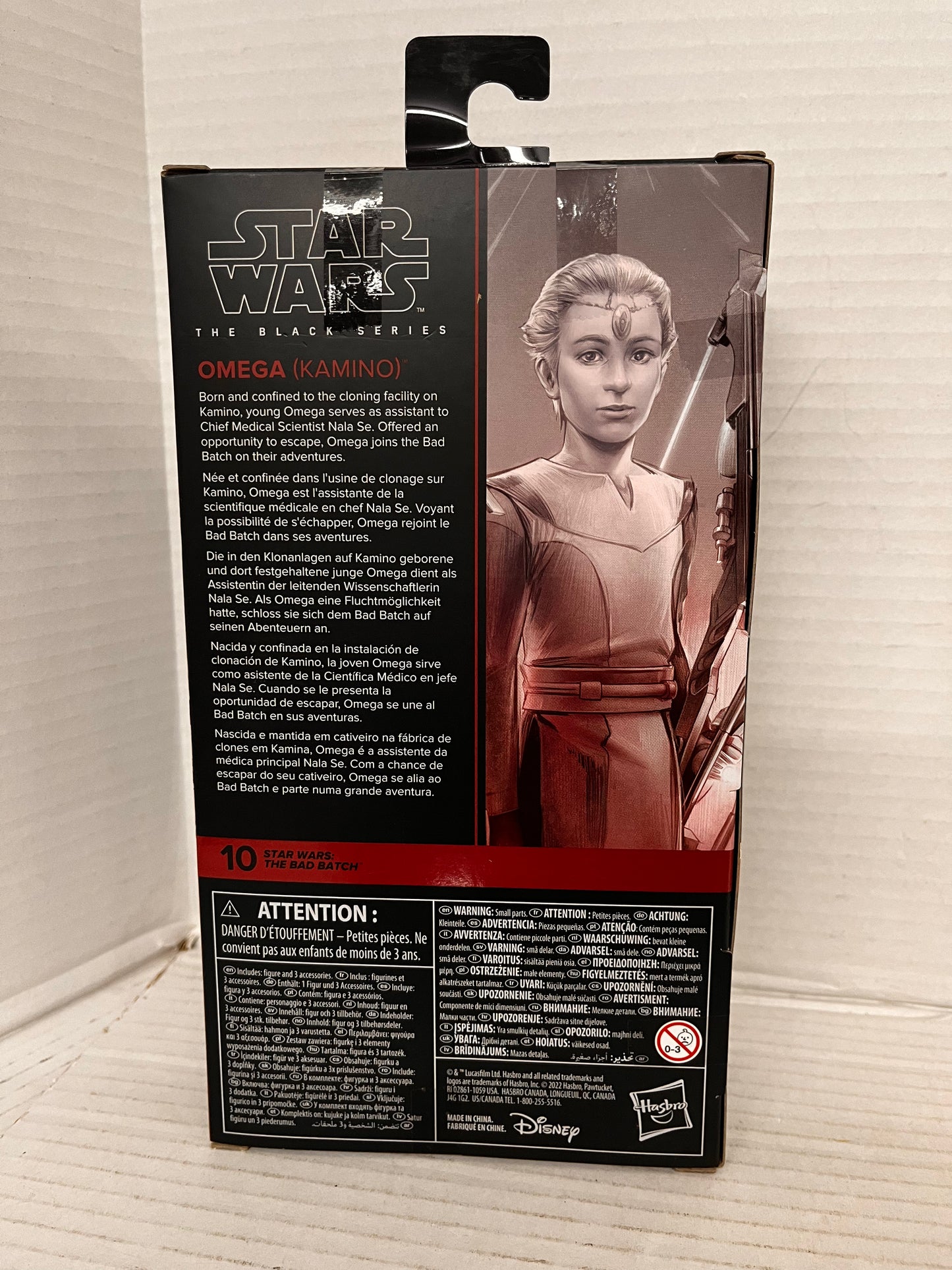 Star Wars Black Series Omega Bad Batch Action Figure 6" New In Box