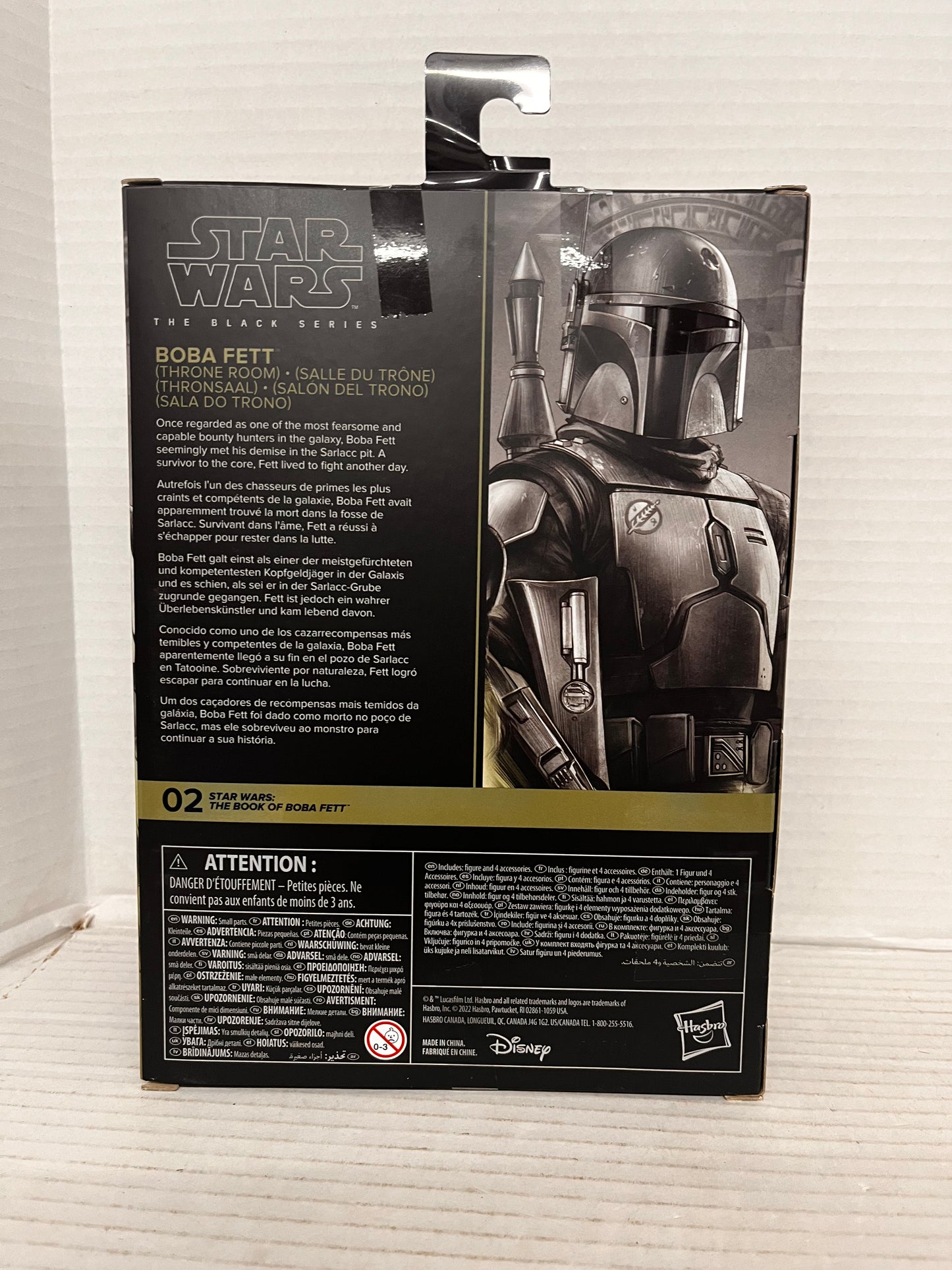 Star Wars Black Series Boba Fett Throne Room 6" Figure Hasbro