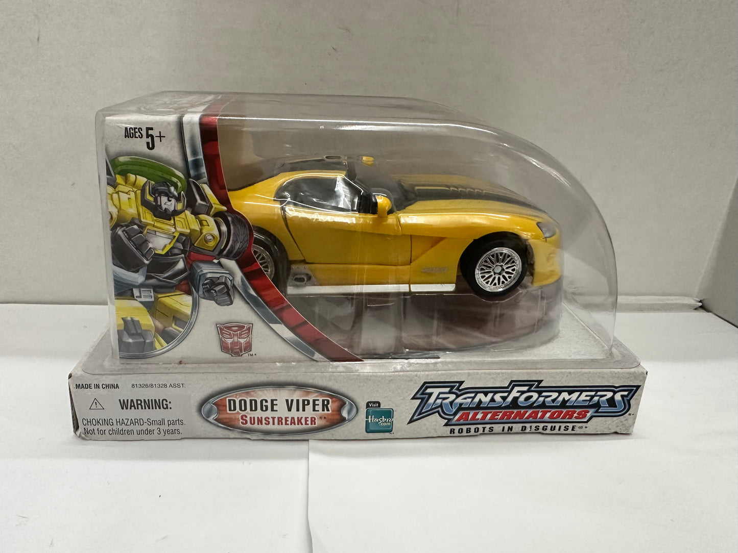 Transformers Alternators - RID - Dodge Viper - Sunstreaker - 2005 - Hasbro - NIP