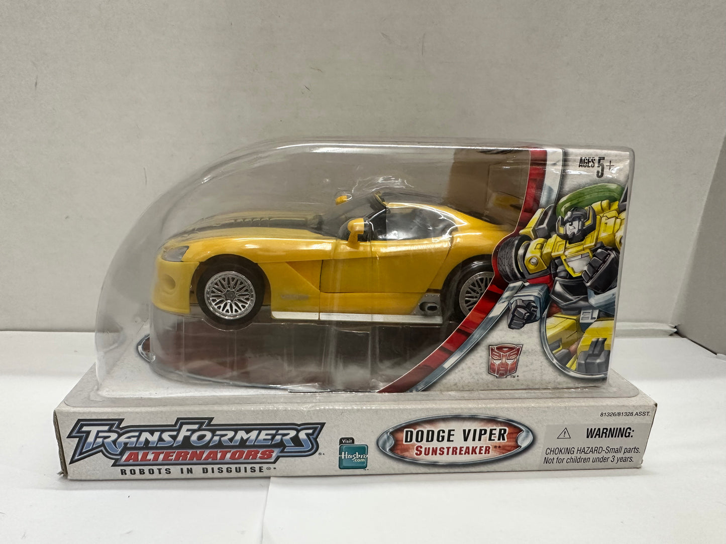Transformers Alternators - RID - Dodge Viper - Sunstreaker - 2005 - Hasbro - NIP