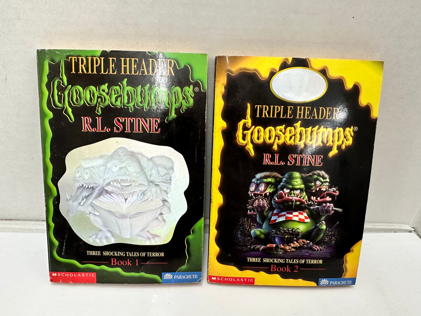 Goosebumps Triple Header Books 1 & 2 Set (1997-98)