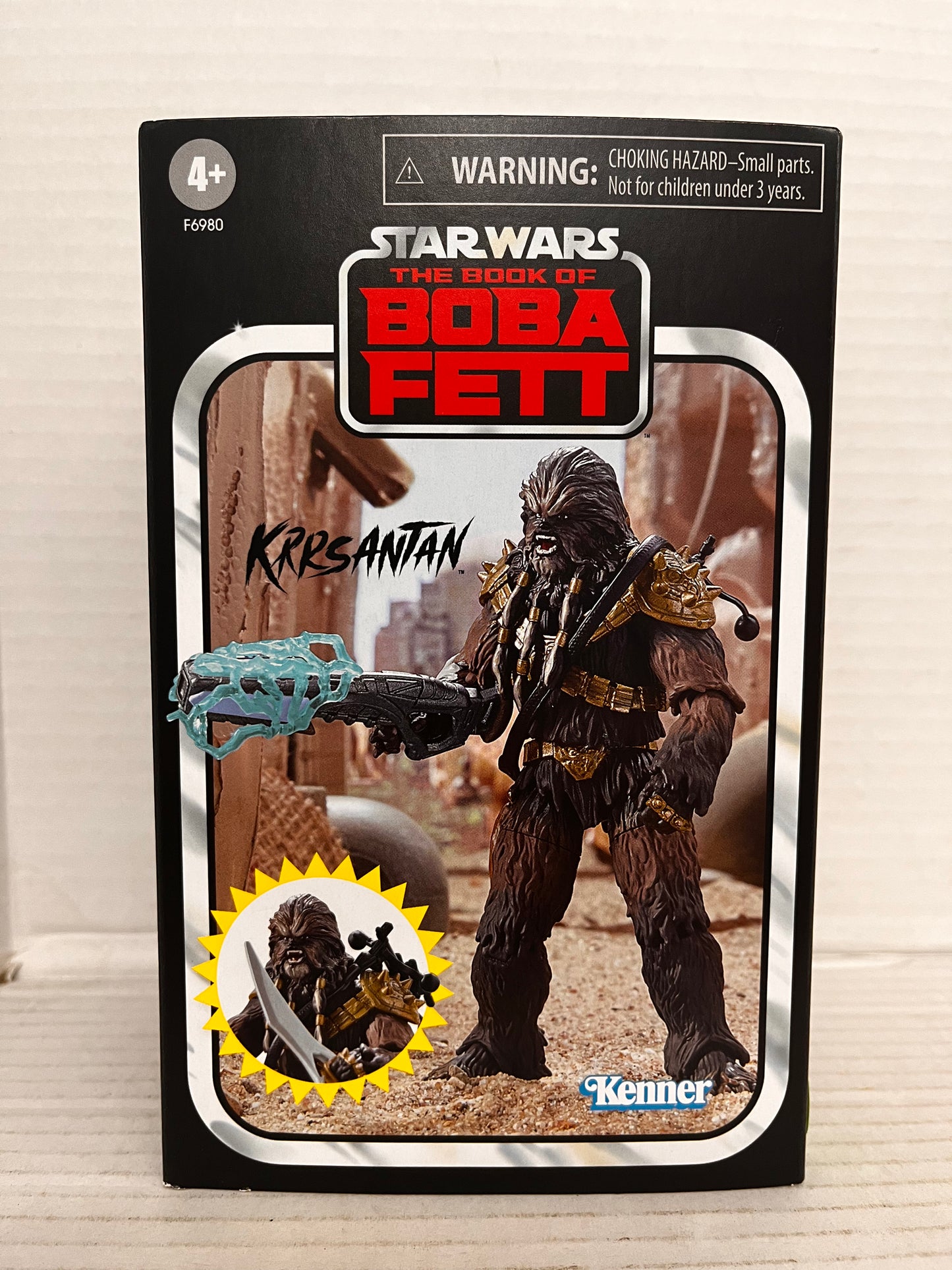 SDCC 2023 Hasbro Black Krrsantan Vintage Collection Star Wars