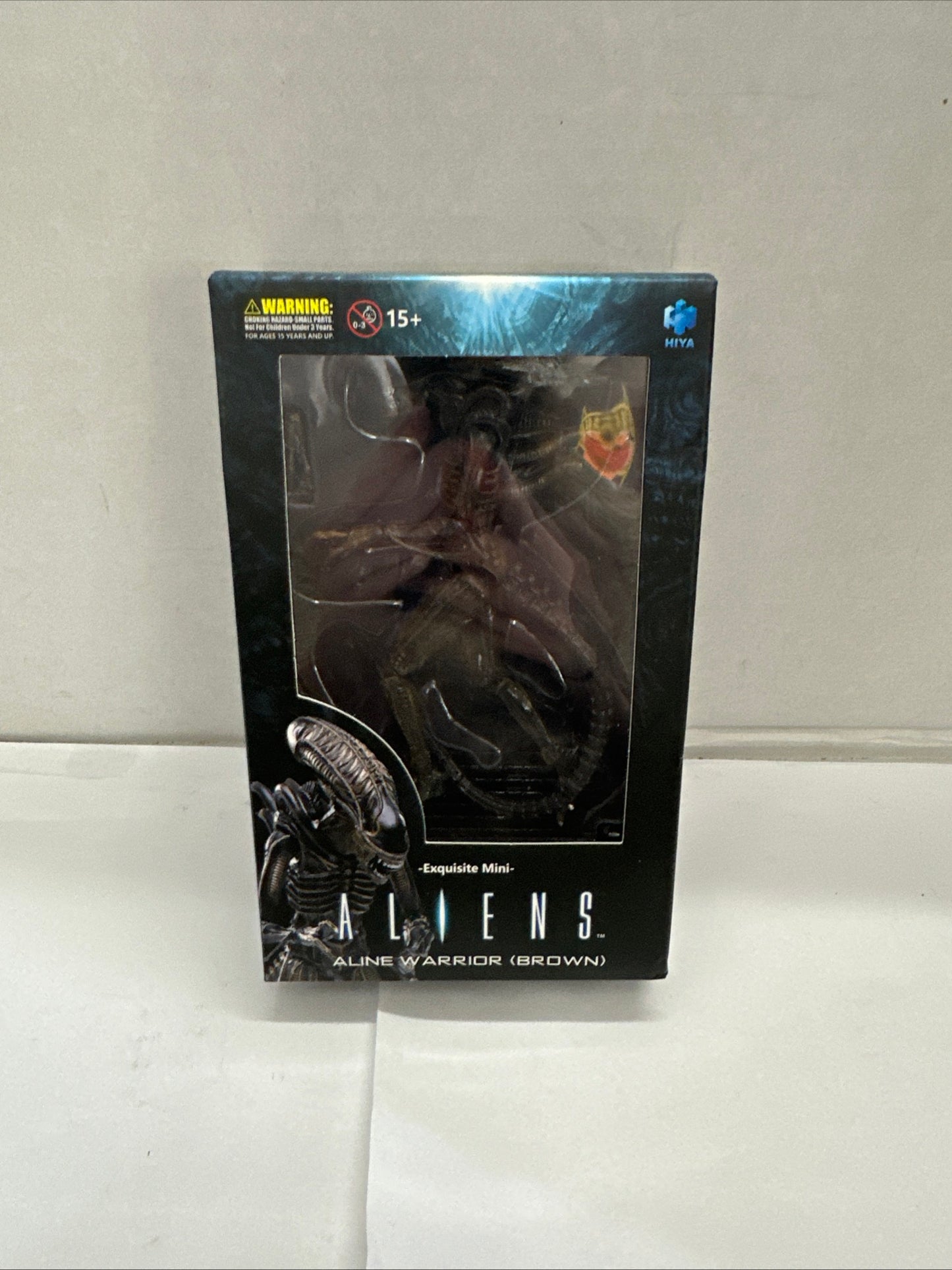 Aliens Brown Aline Warrior Xenomorph Action Figure  Mini Hiya Toys