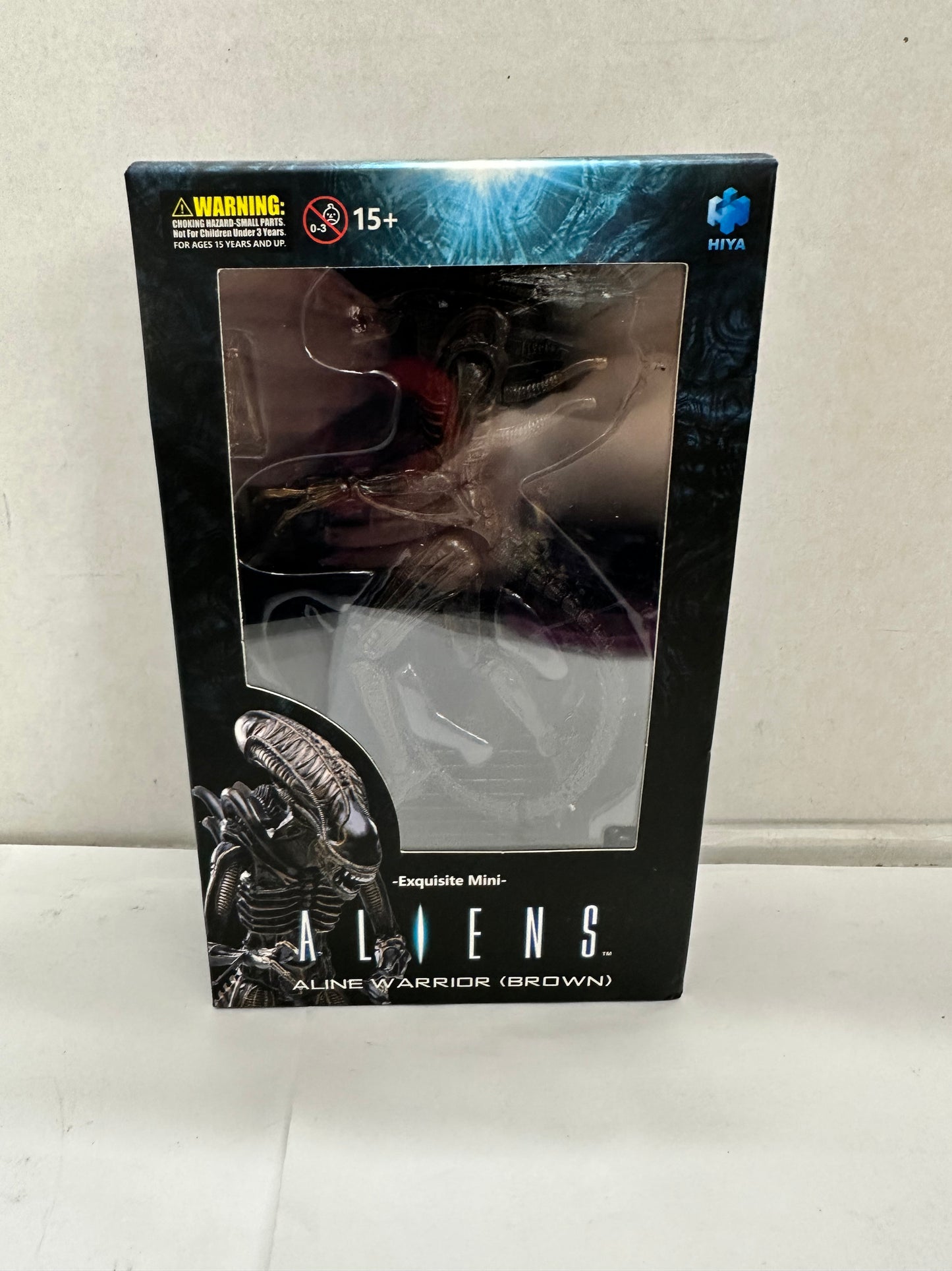 Aliens Brown Aline Warrior Xenomorph Action Figure  Mini Hiya Toys