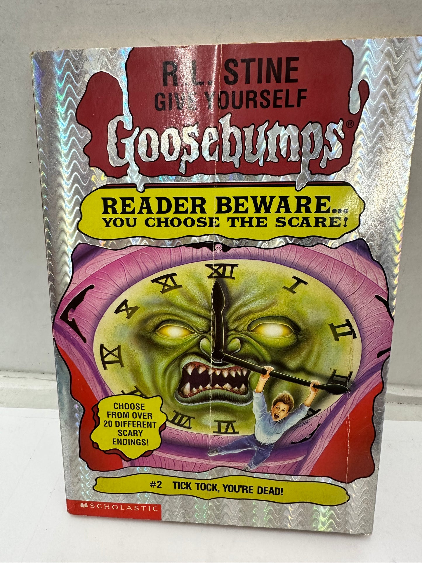 Give Yourself Goosebumps #1-4 Box Set R.L. Stine Scholastic VTG