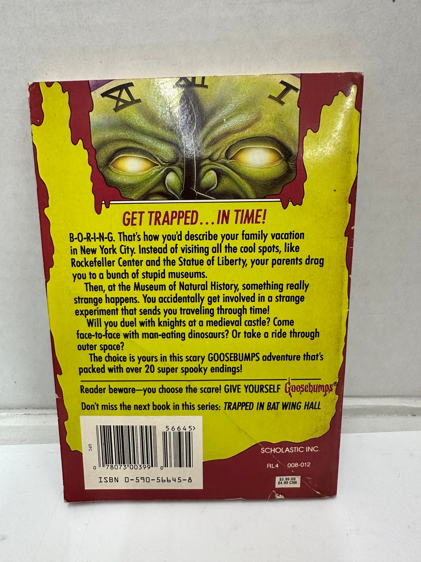 Give Yourself Goosebumps #1-4 Box Set R.L. Stine Scholastic VTG