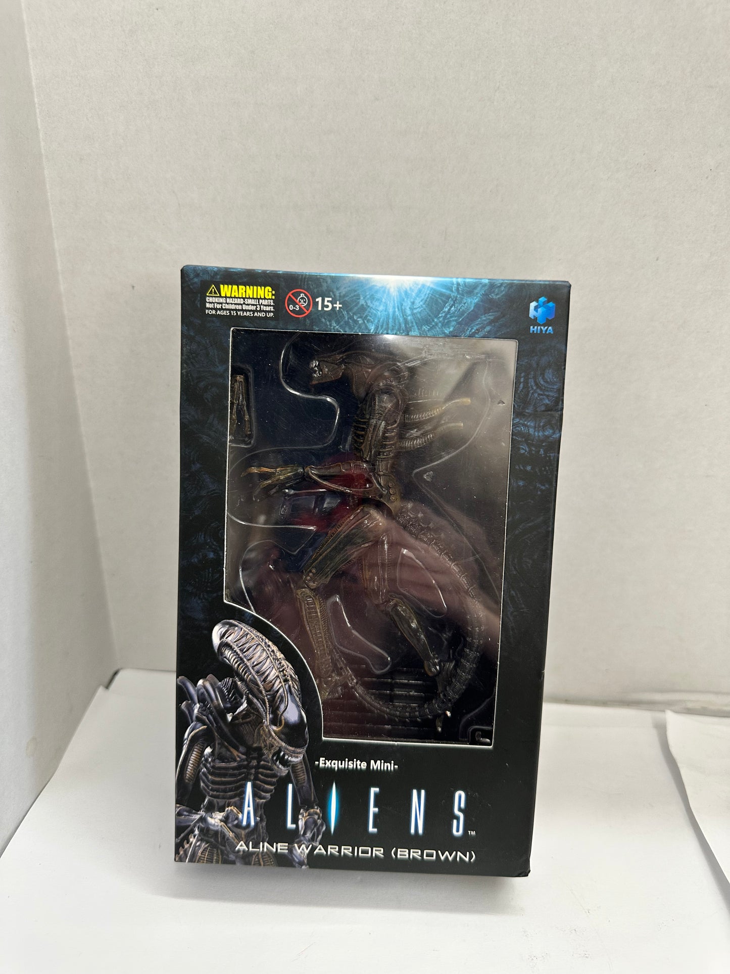 Aliens Brown Aline Warrior Xenomorph Action Figure  Mini Hiya Toys