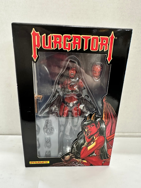Dynamite Executive Replicas Purgatori 1/12 Action Figure Open