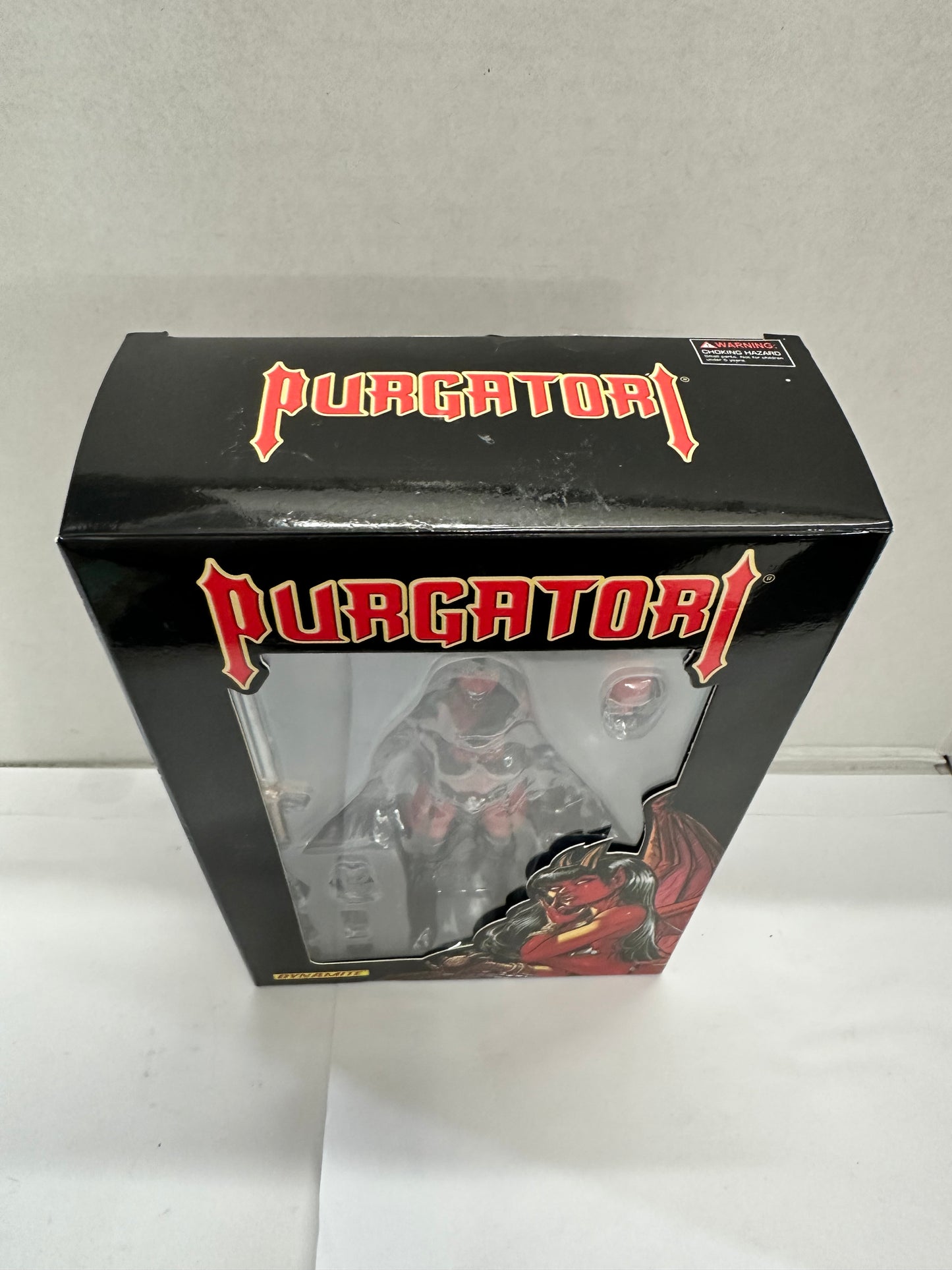 Dynamite Executive Replicas Purgatori 1/12 Action Figure Open