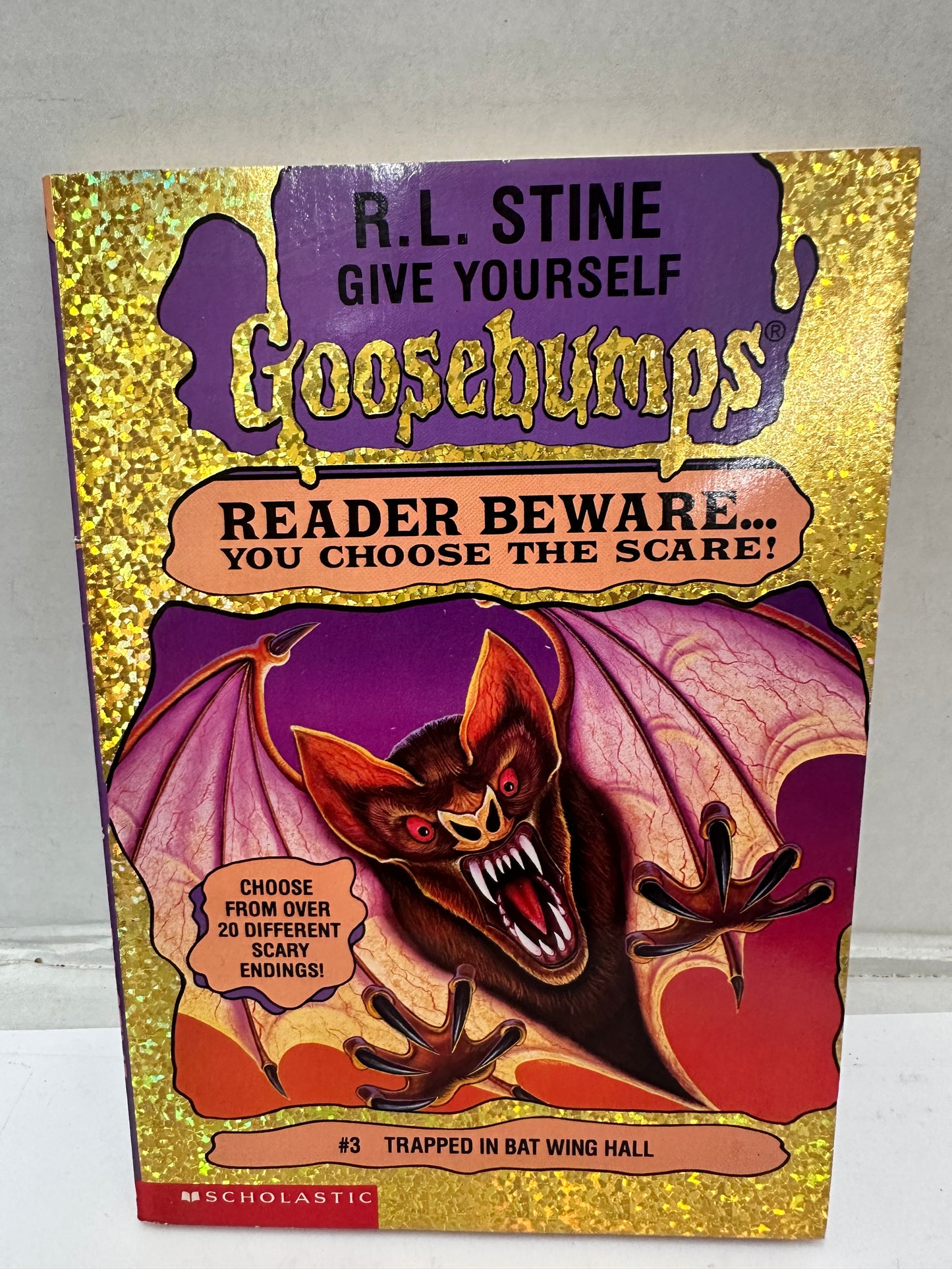 Give Yourself Goosebumps #1-4 Box Set R.L. Stine Scholastic VTG
