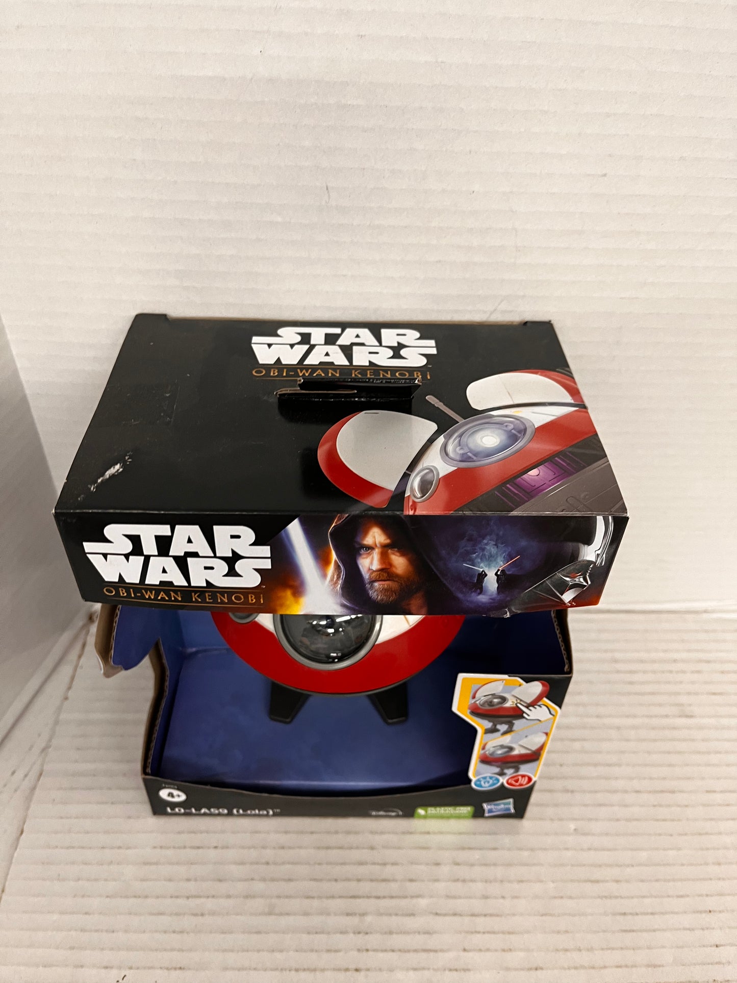 Star Wars L0-LA59 (Lola) Droid Interactive Electronic Figure Disney/Hasbro, Nib