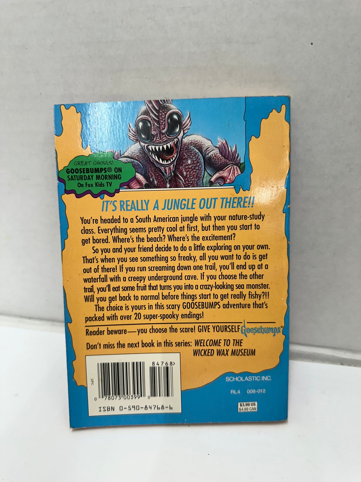 1st Print #11 Deep In the Jungle Of Doom Give Yourself Goosebumps R.L. Stine