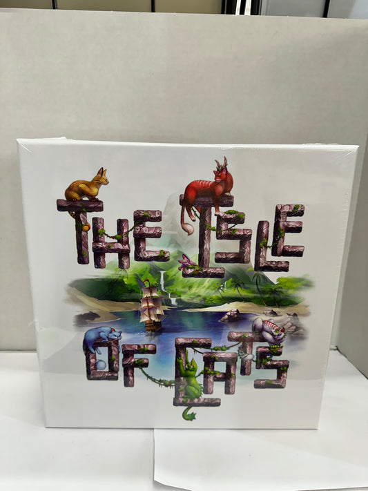 City Of Game Isle Of Cats Strategy Board Game Family Fun! New Sealed