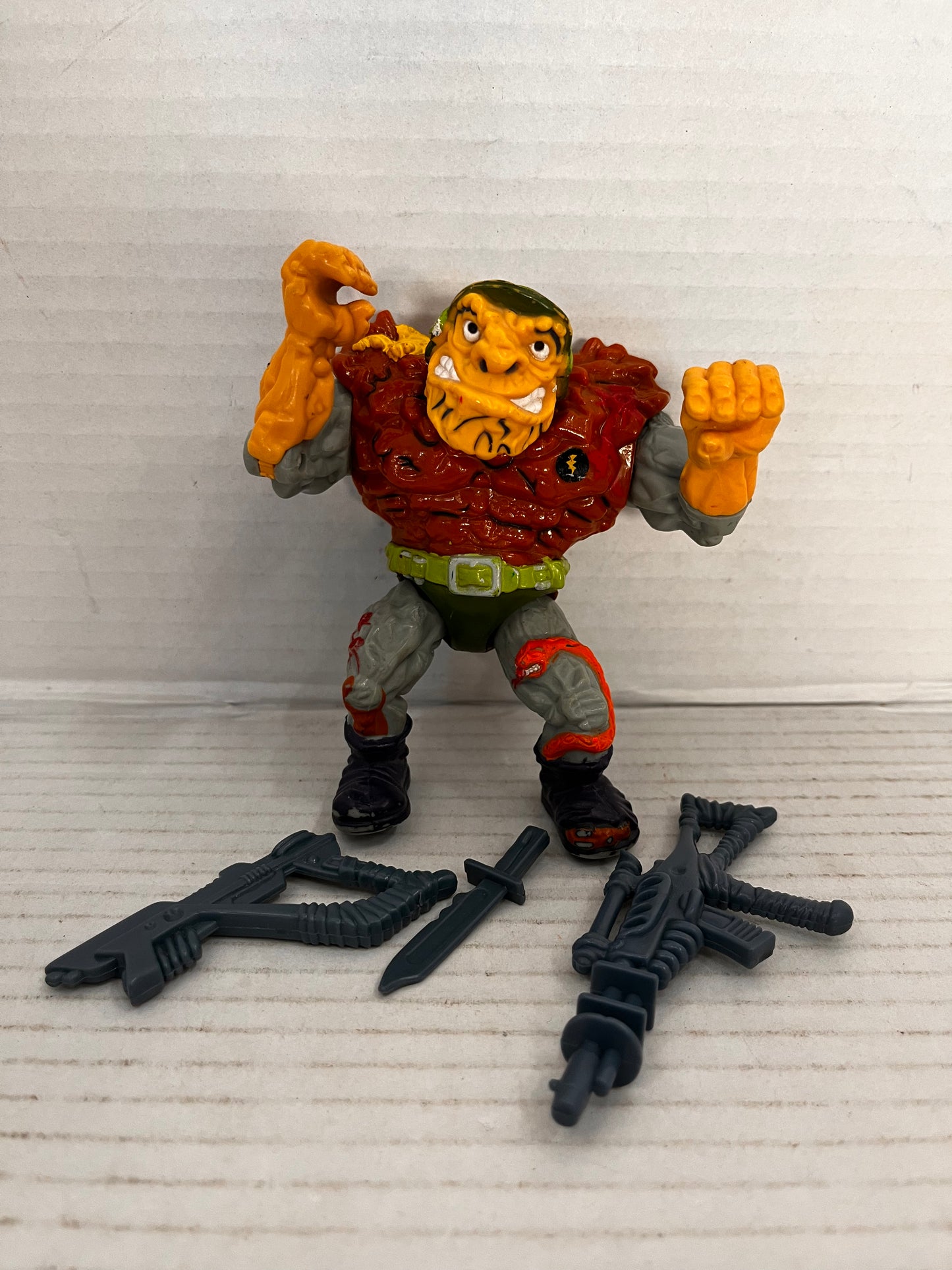 Vtg 1989 TMNT General Tragg COMPLETE Ninja Turtles