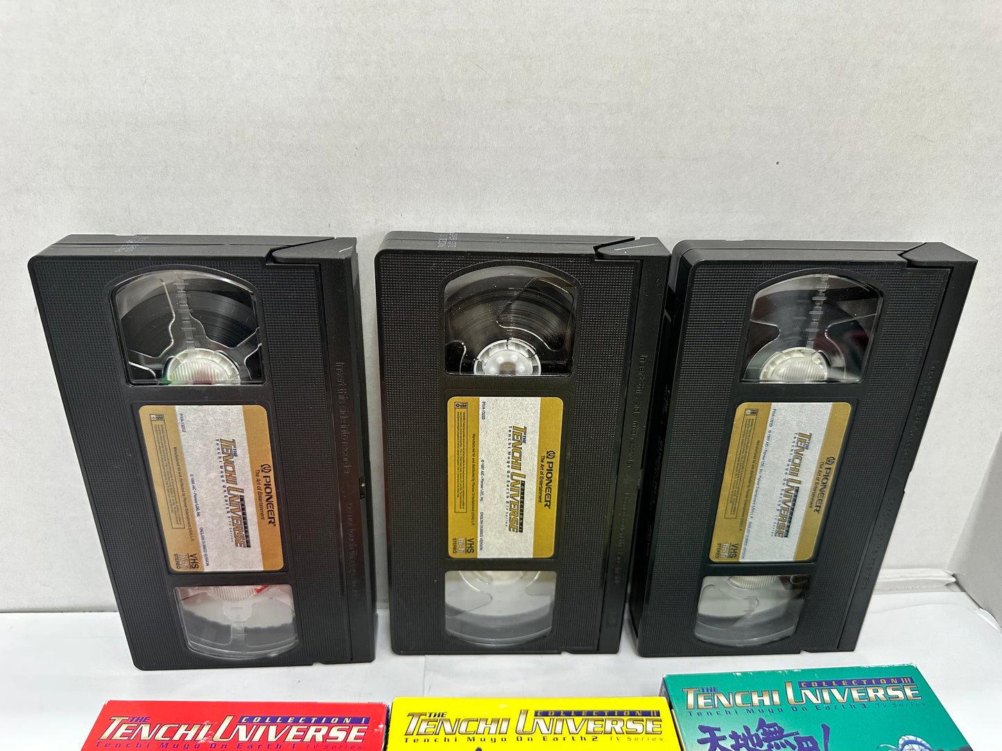 The Tenchi Universe Collection - Vol. 1-3 (VHS, 1996, English Dubbed Version)