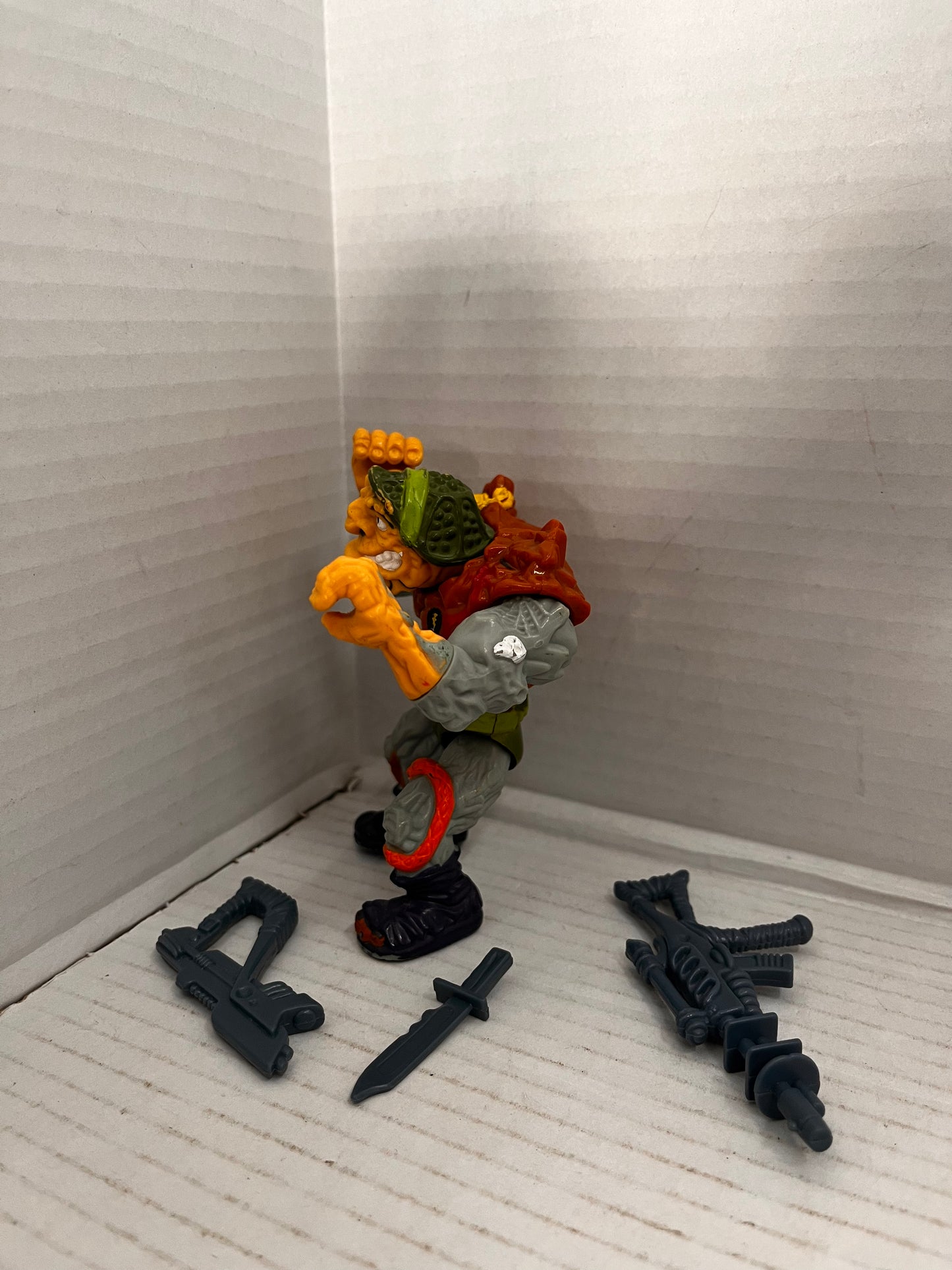 Vtg 1989 TMNT General Tragg COMPLETE Ninja Turtles
