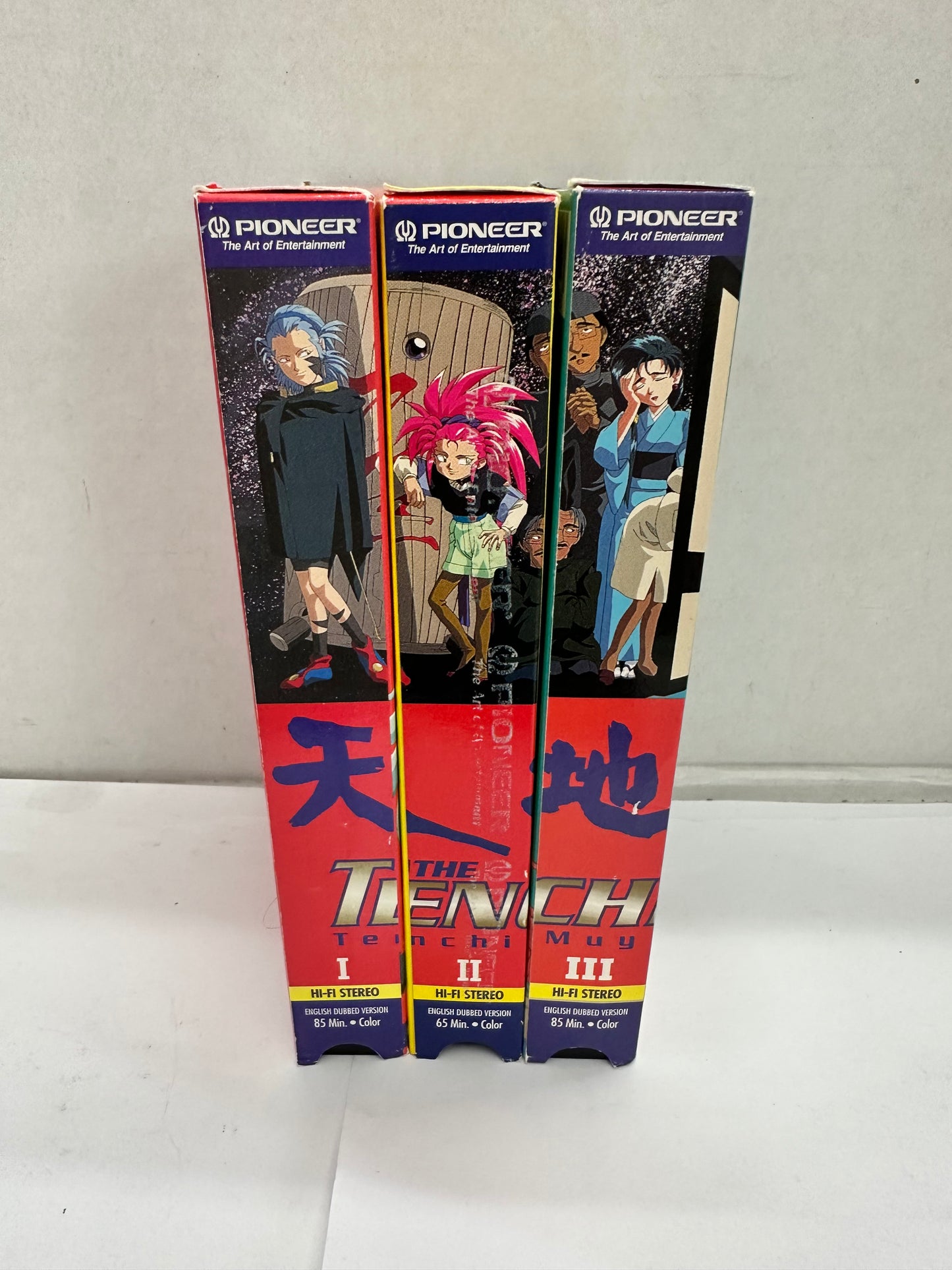 The Tenchi Universe Collection - Vol. 1-3 (VHS, 1996, English Dubbed Version)