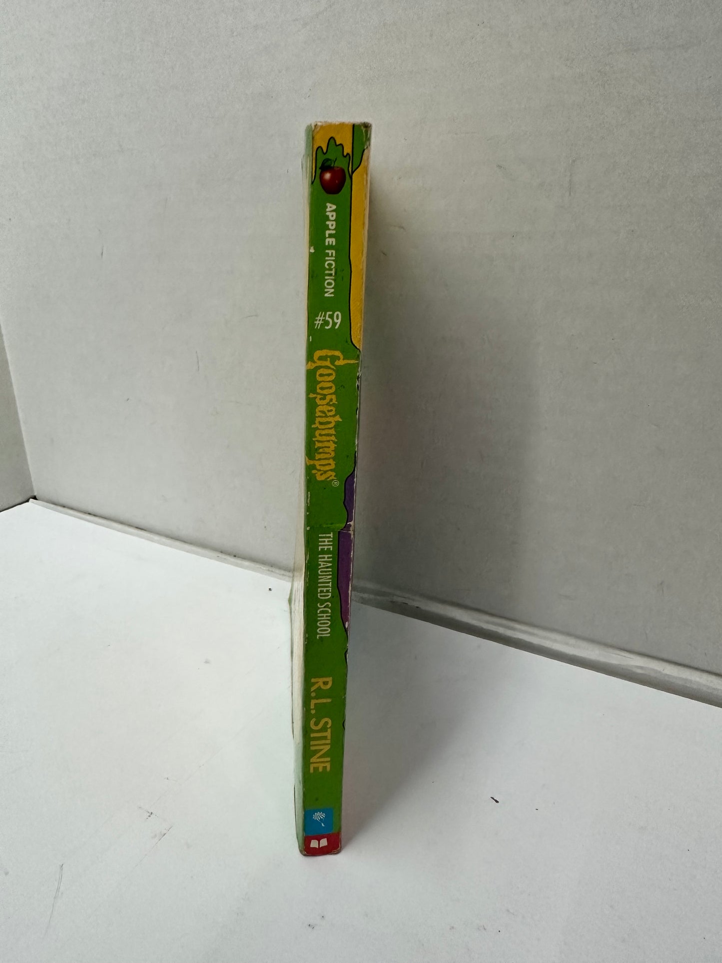 Goosebumps #59 The Haunted School By R.L. Stine First Printing Paperback