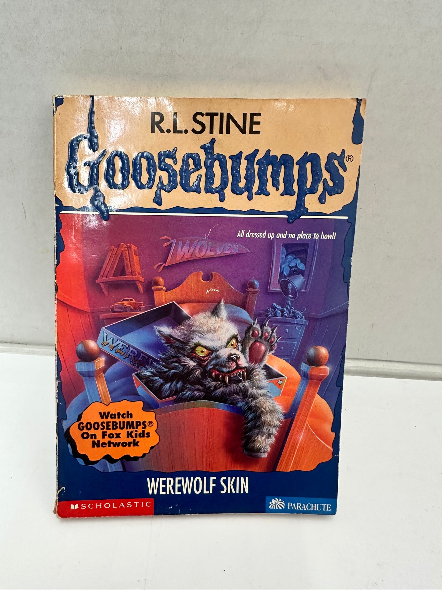 Goosebumps Werewolf Skin by R.L. Stine Scholastic Paperback #60 No Mask