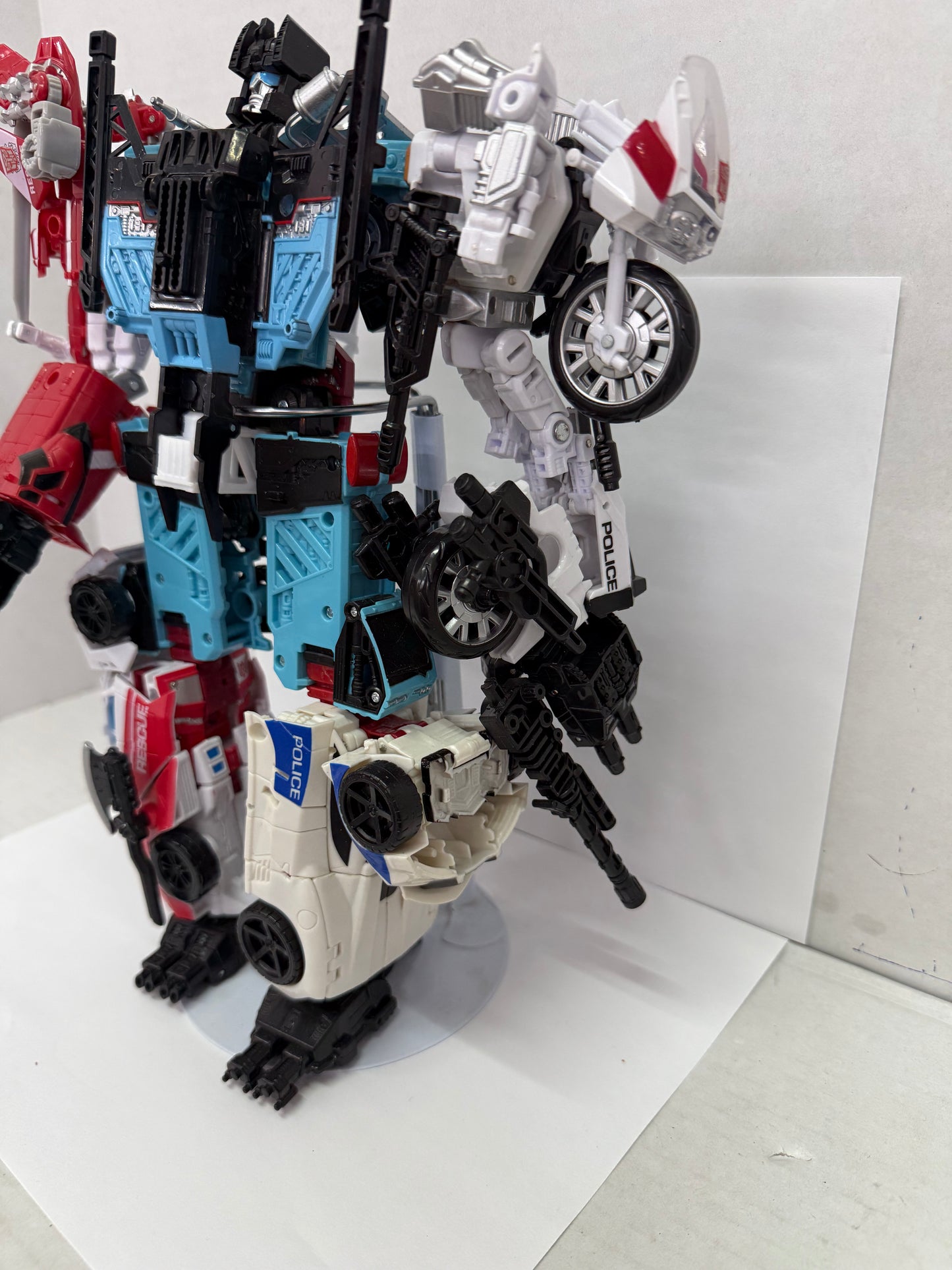 KO Knock Off Defensor Combiner Protectobots Loose Complete