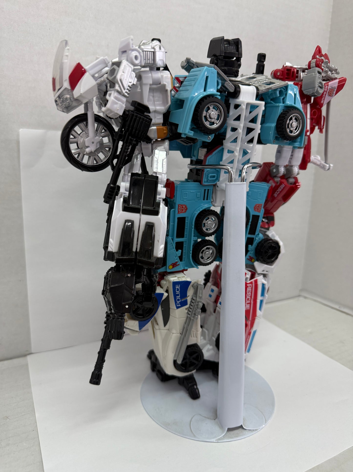 KO Knock Off Defensor Combiner Protectobots Loose Complete