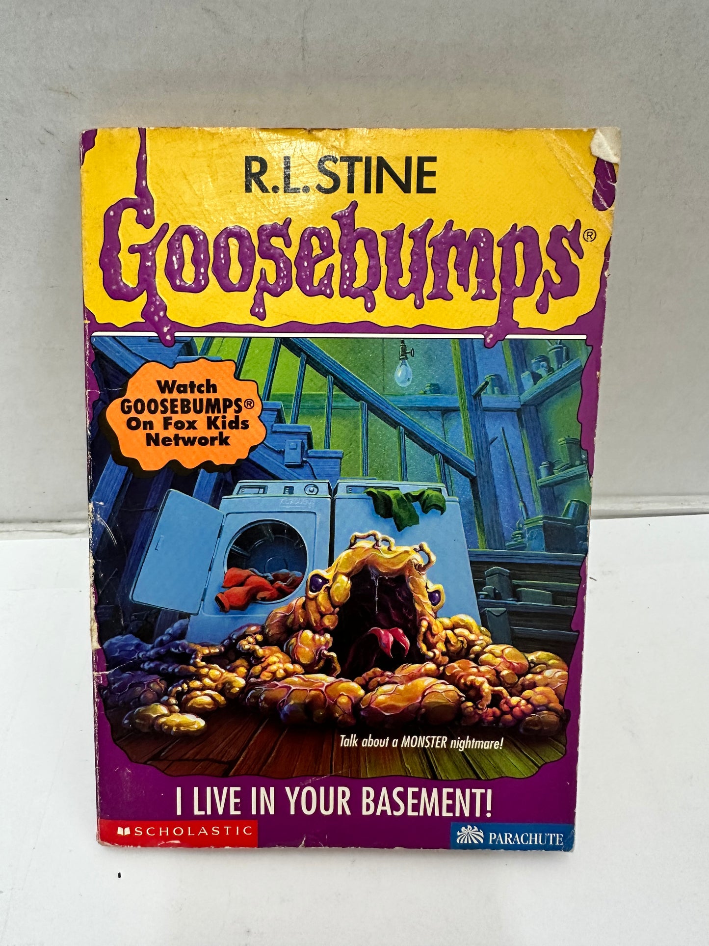 I LIVE IN YOUR BASEMENT! (GOOSEBUMPS, NO. 61) By R. L. Stine  1st edition