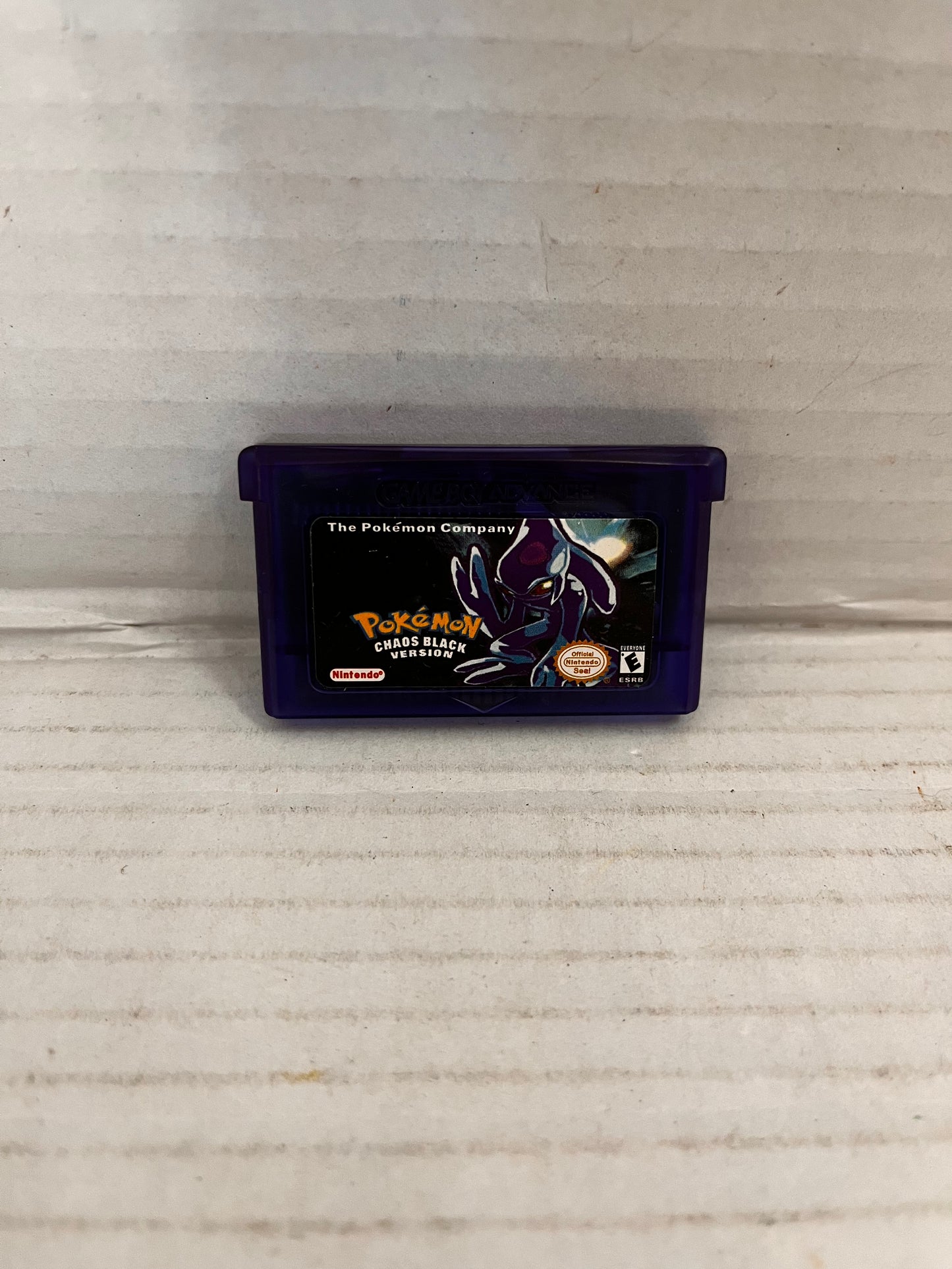 Pokemon Chaos Black Version Gameboy Advance GBA Cartridge Only