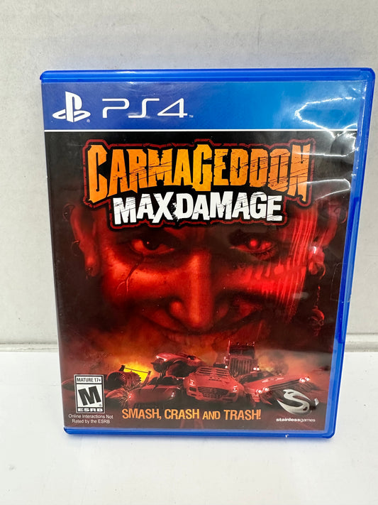 Carmageddon: Max Damage (Sony PlayStation 4, 2016) PS4